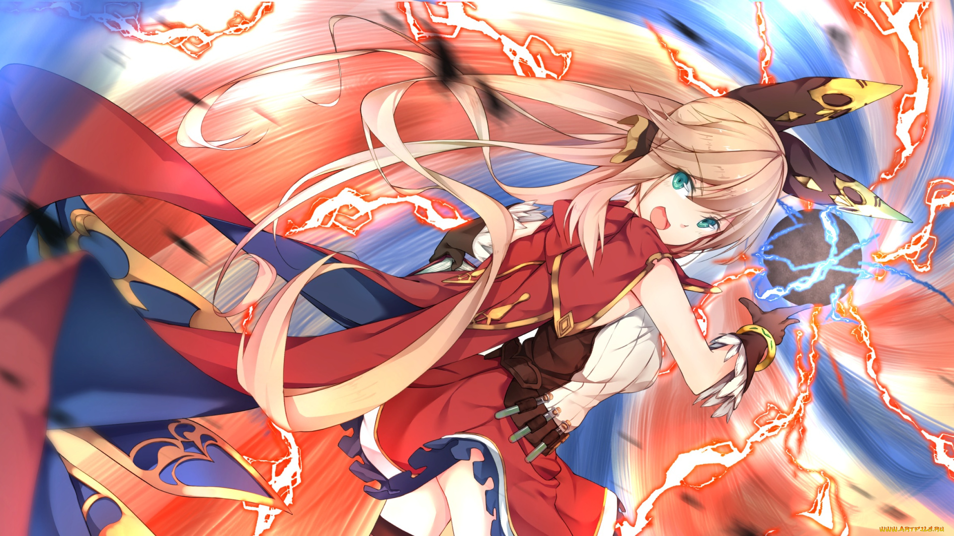 аниме, granblue, fantasy, девушка