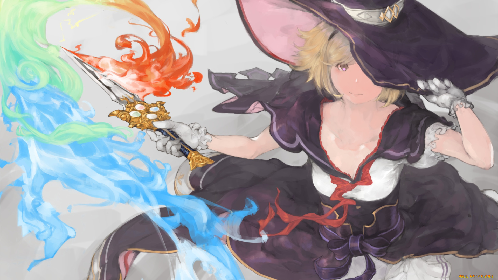 аниме, granblue, fantasy, девушка