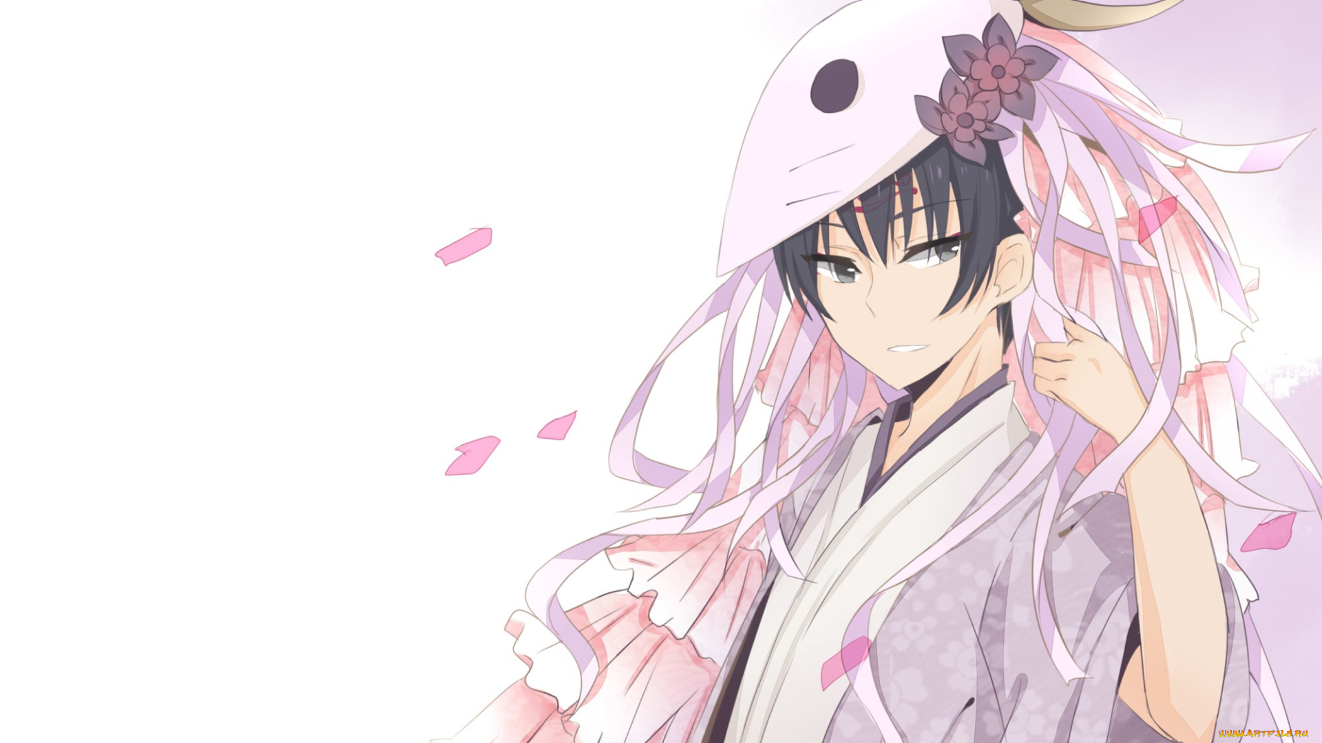 аниме, hoozuki, no, reitetsu, hakutaku