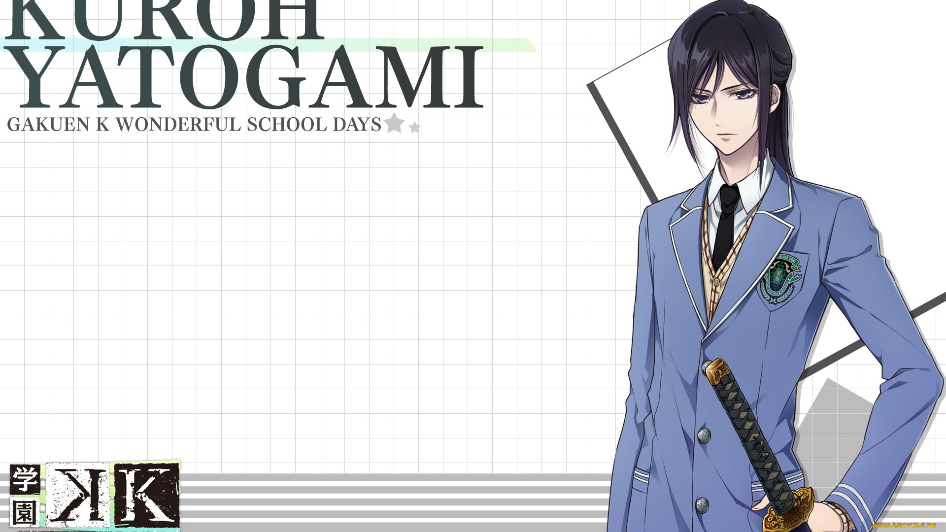 аниме, k, project, персонаж