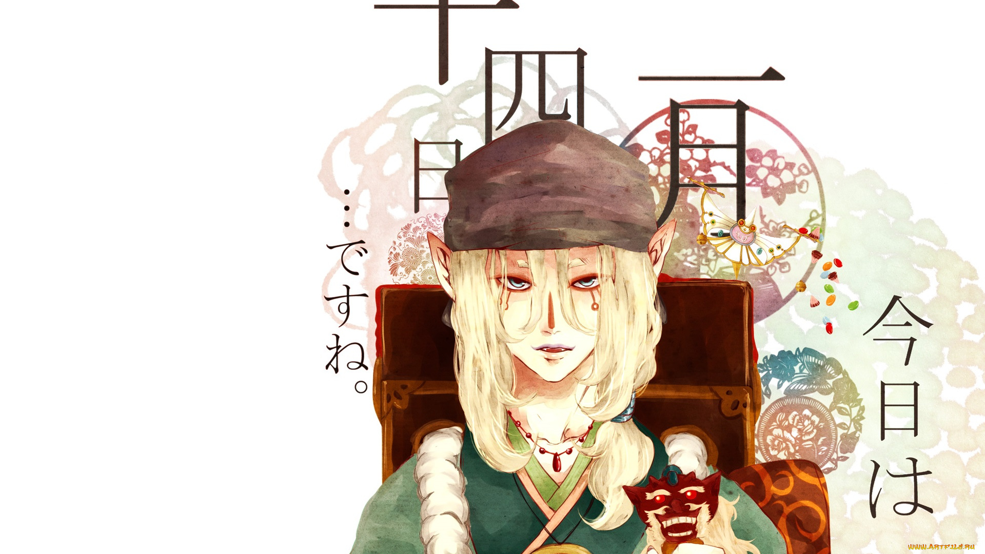 аниме, mononoke, kusuriuri