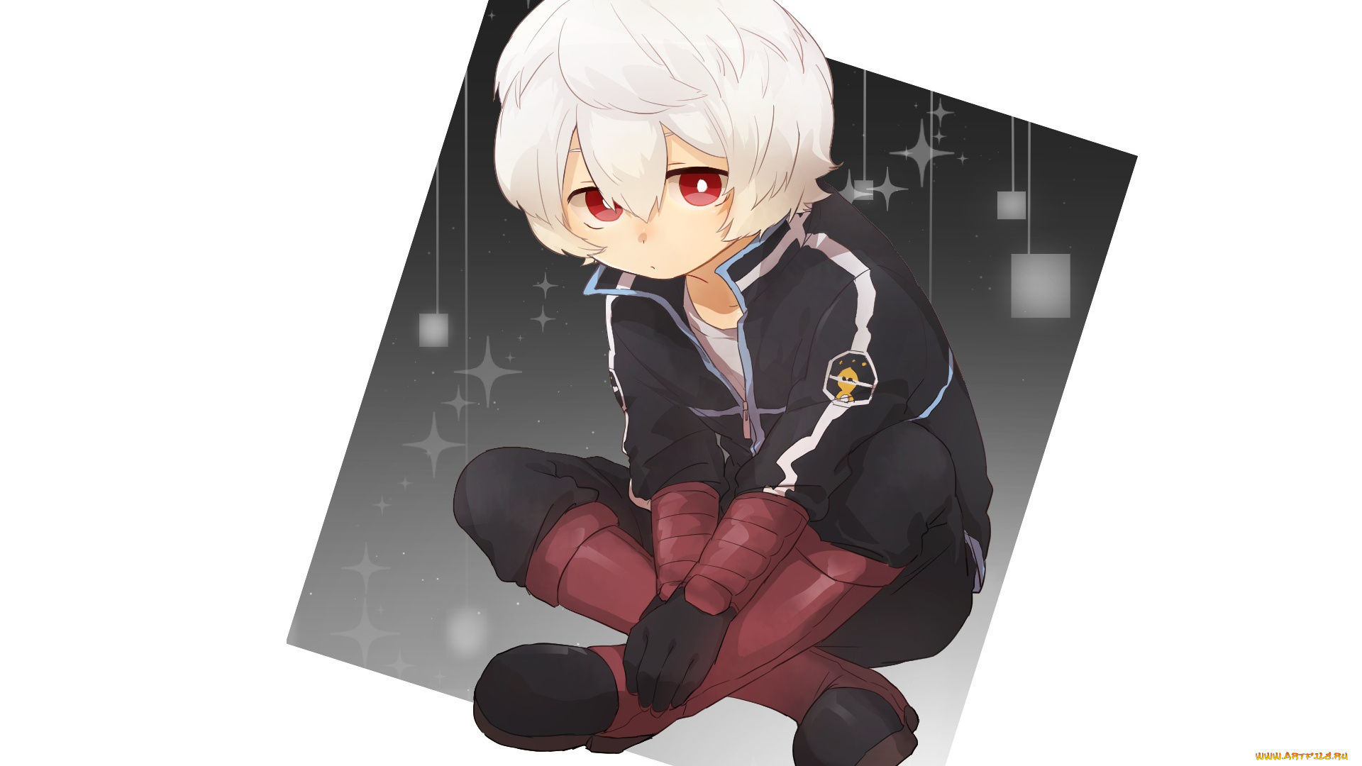 аниме, world, trigger, kuga, yuuma