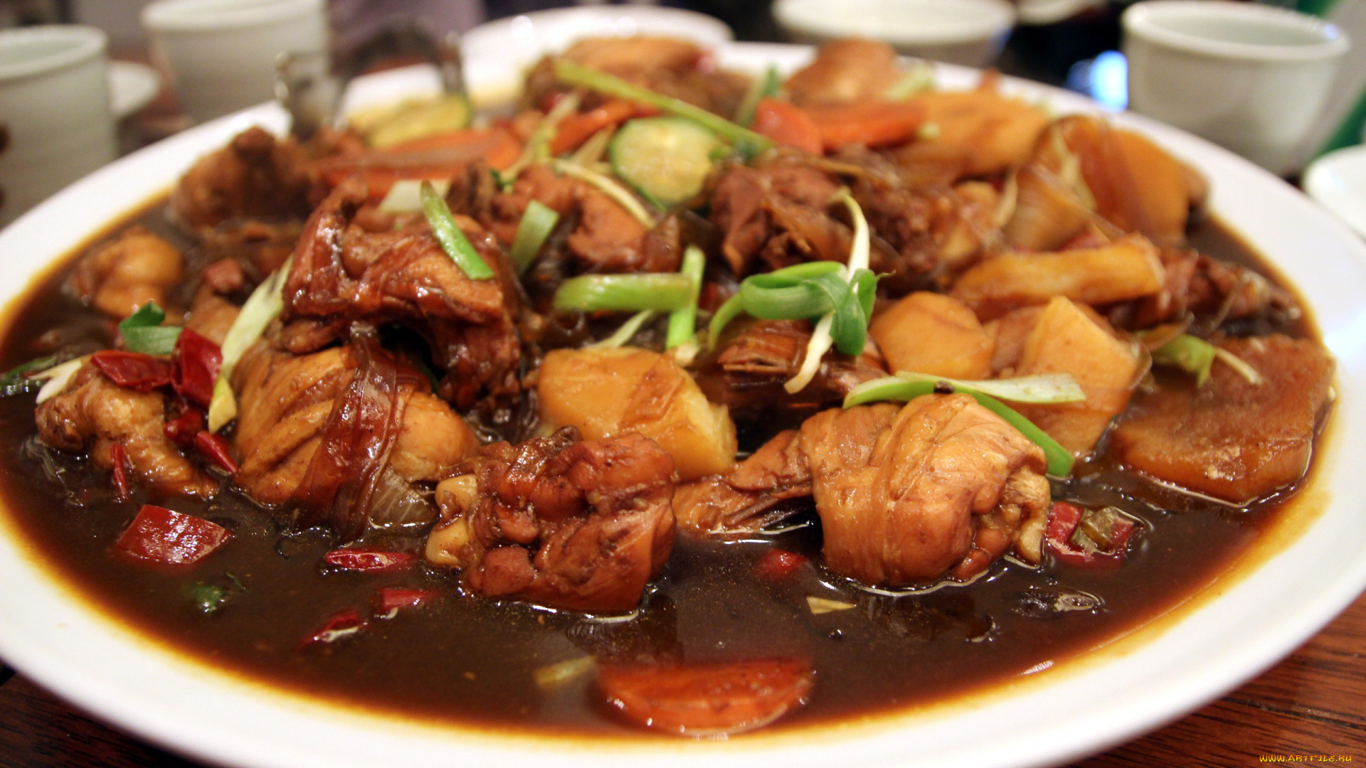 еда, мясные, блюда, жаркое