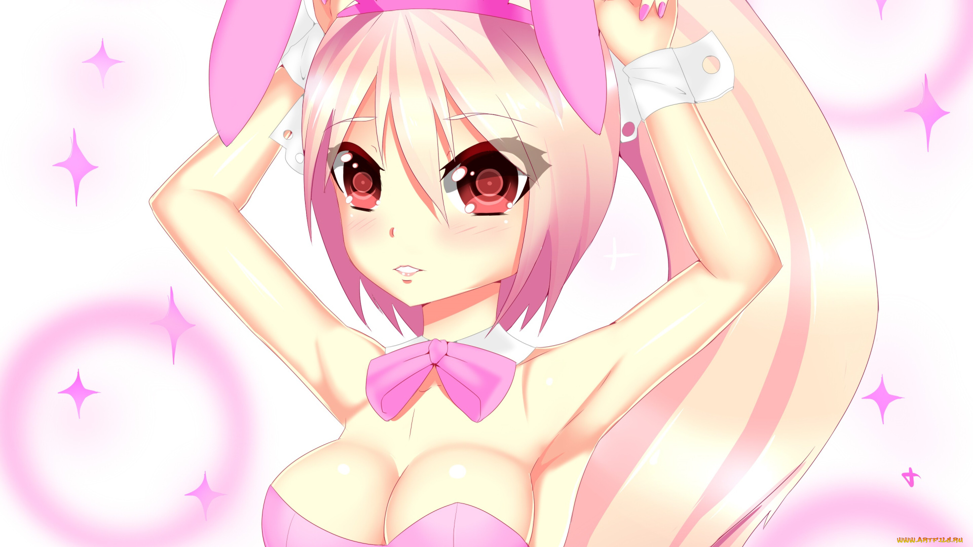 разное, арты, фон, взгляд, девушка