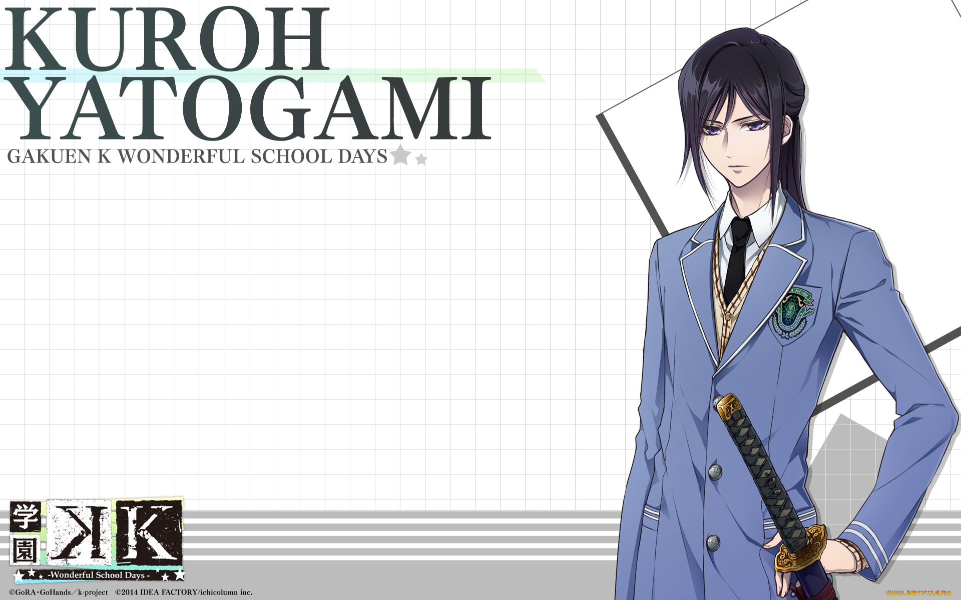 аниме, k, project, персонаж