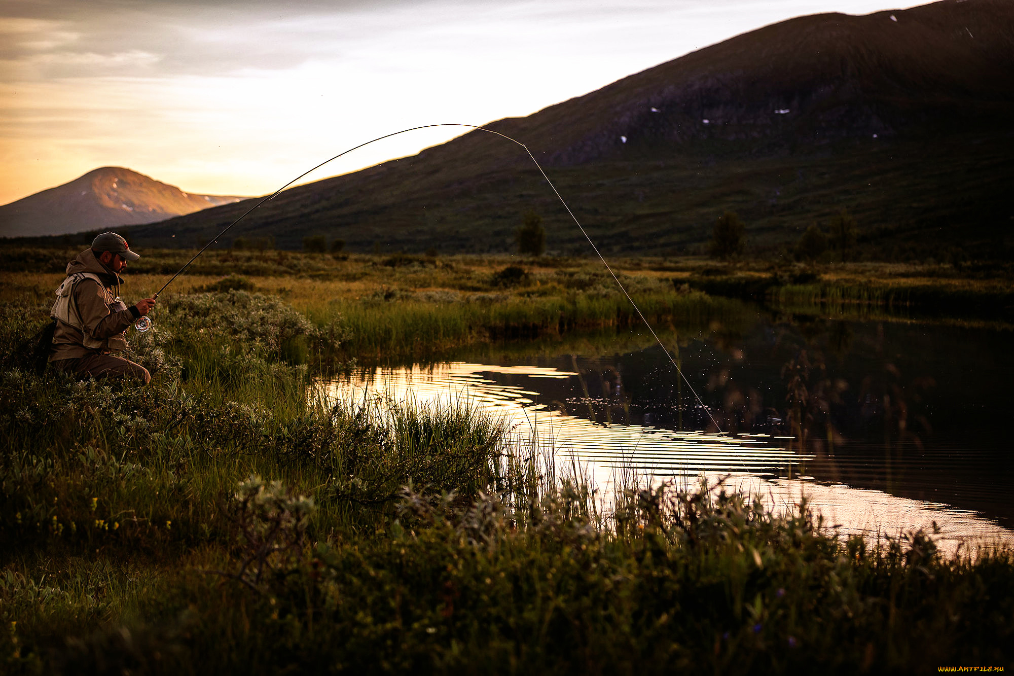 разное, рыбалка, , рыбаки, , улов, , снасти, природа, удочка, рыбак, laponia, nights