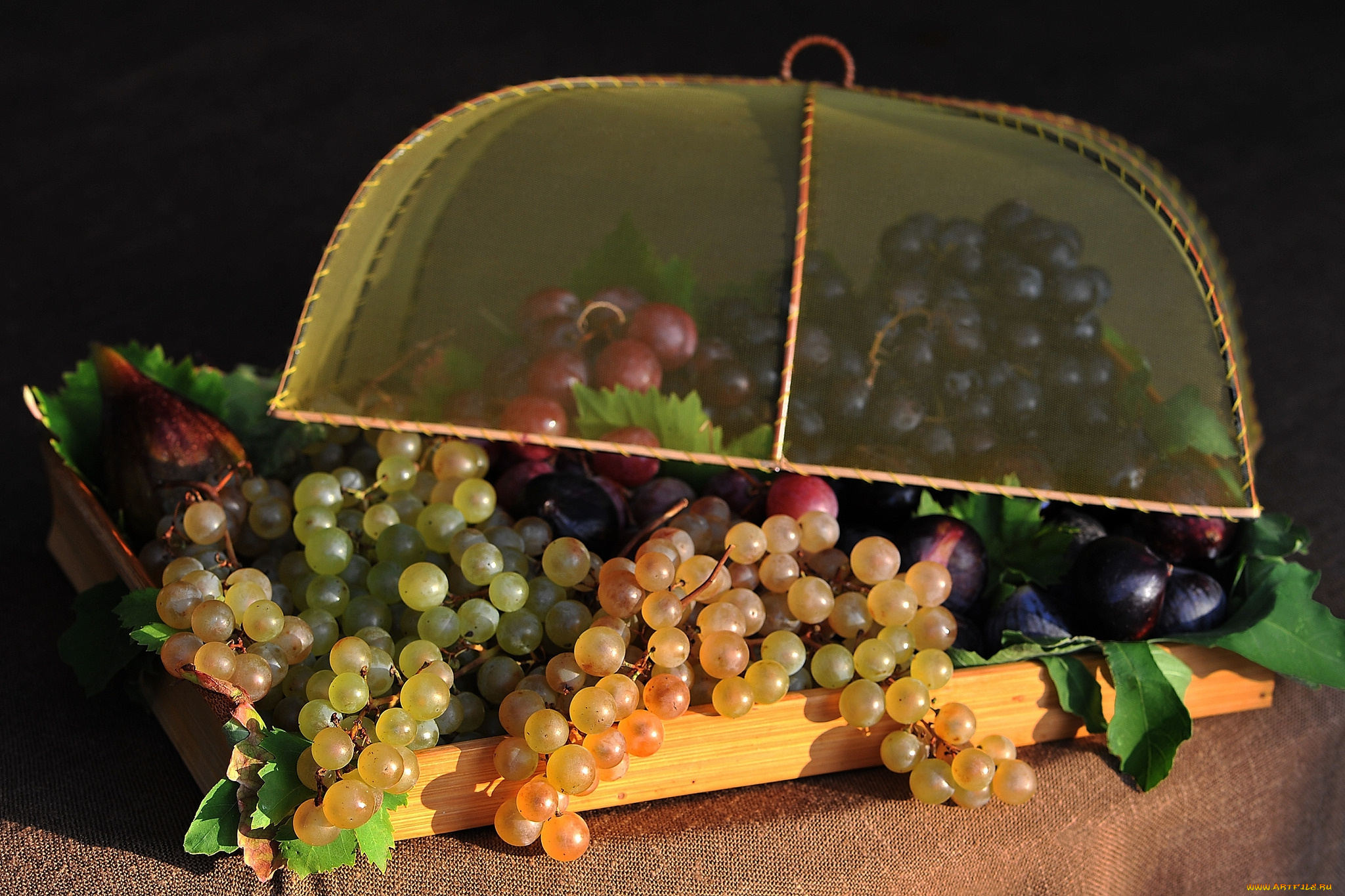 еда, виноград, ягоды