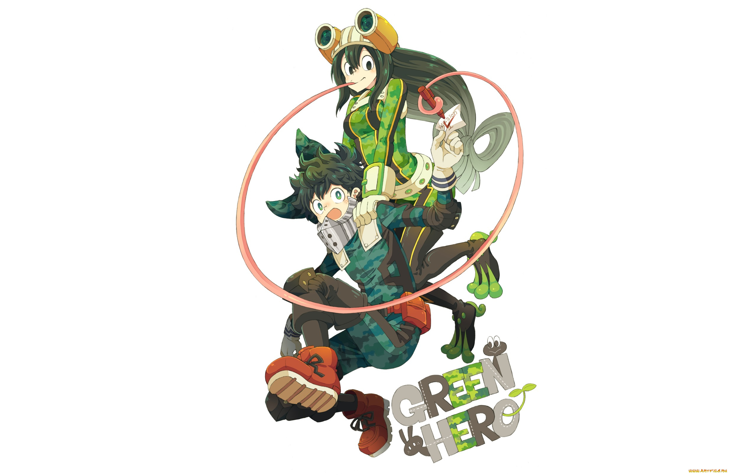 аниме, boku, no, hero, academia, персонажи