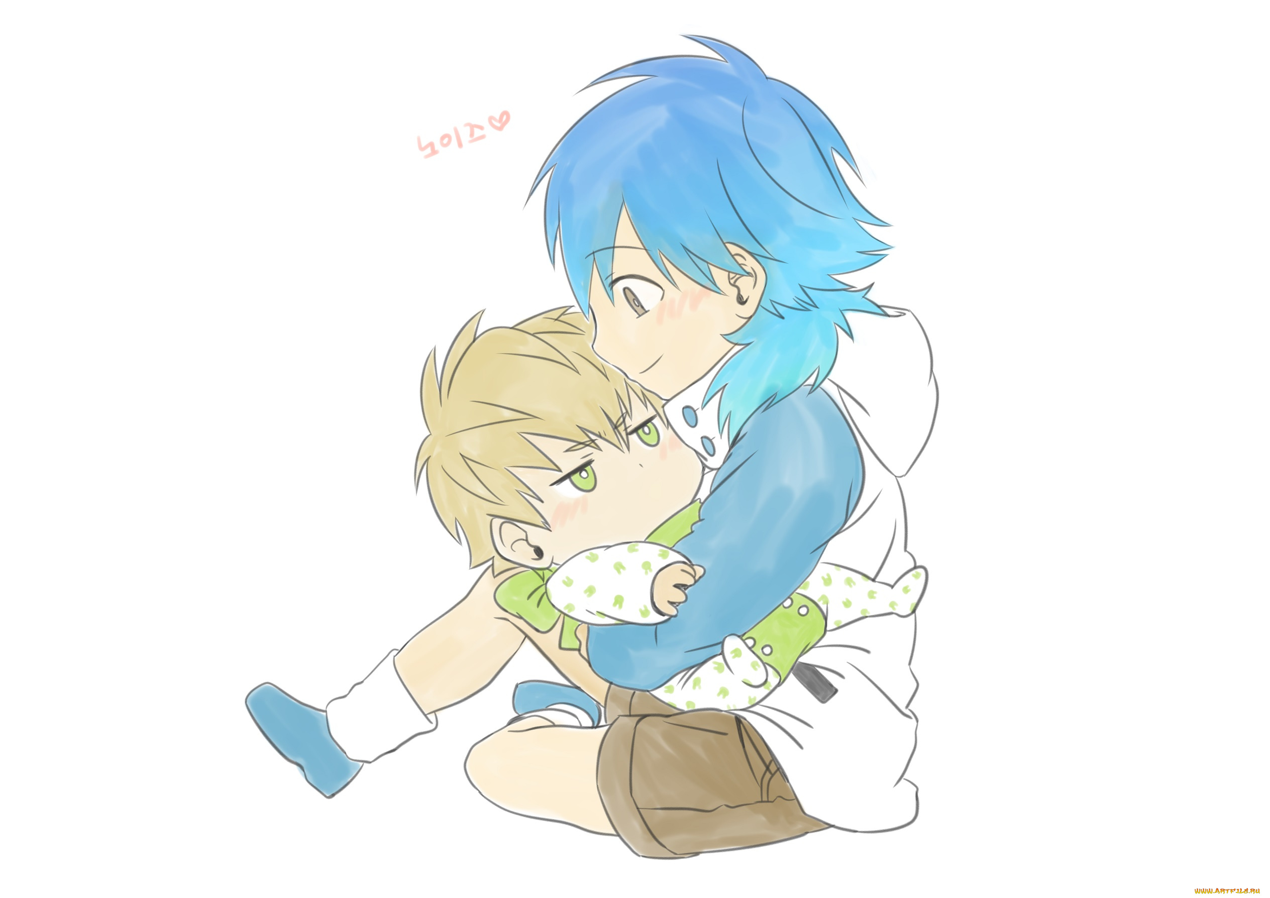 аниме, dramatical, murder, мальчики