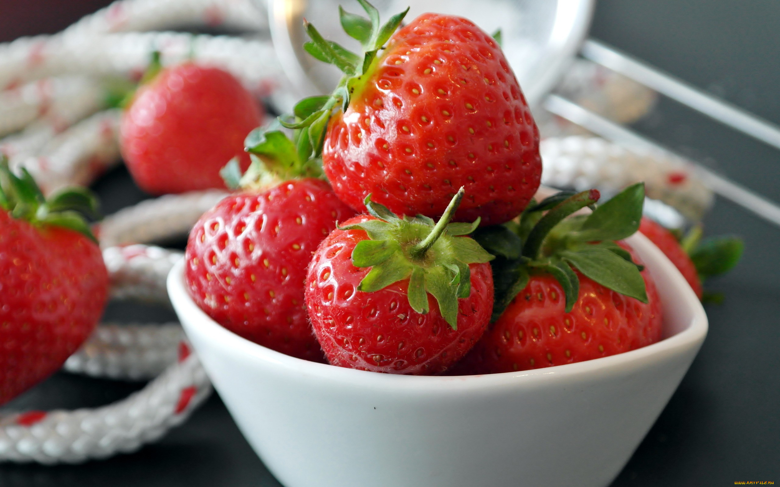 еда, клубника, , земляника, миска, ягоды