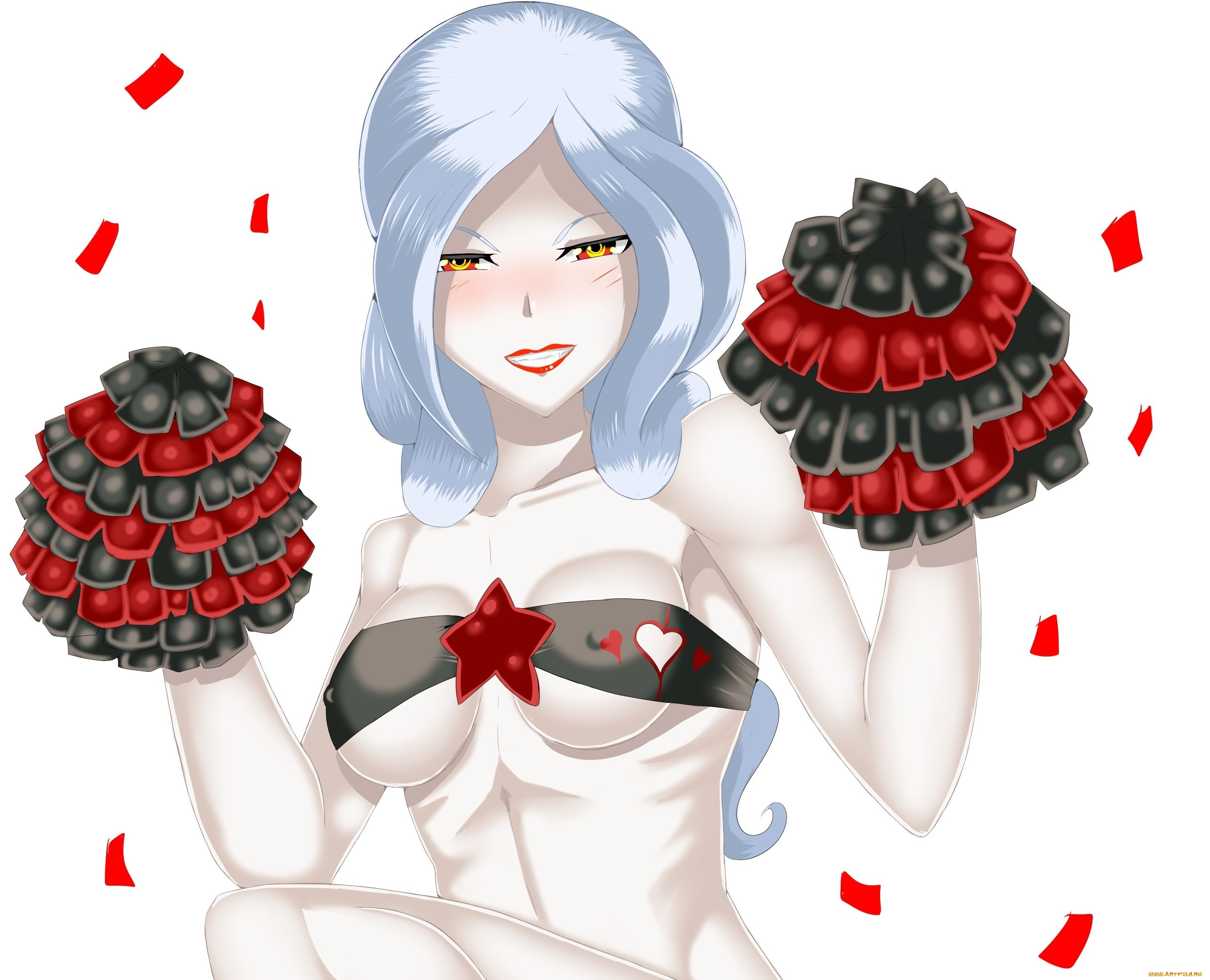 разное, арты, фон, взгляд, девушка