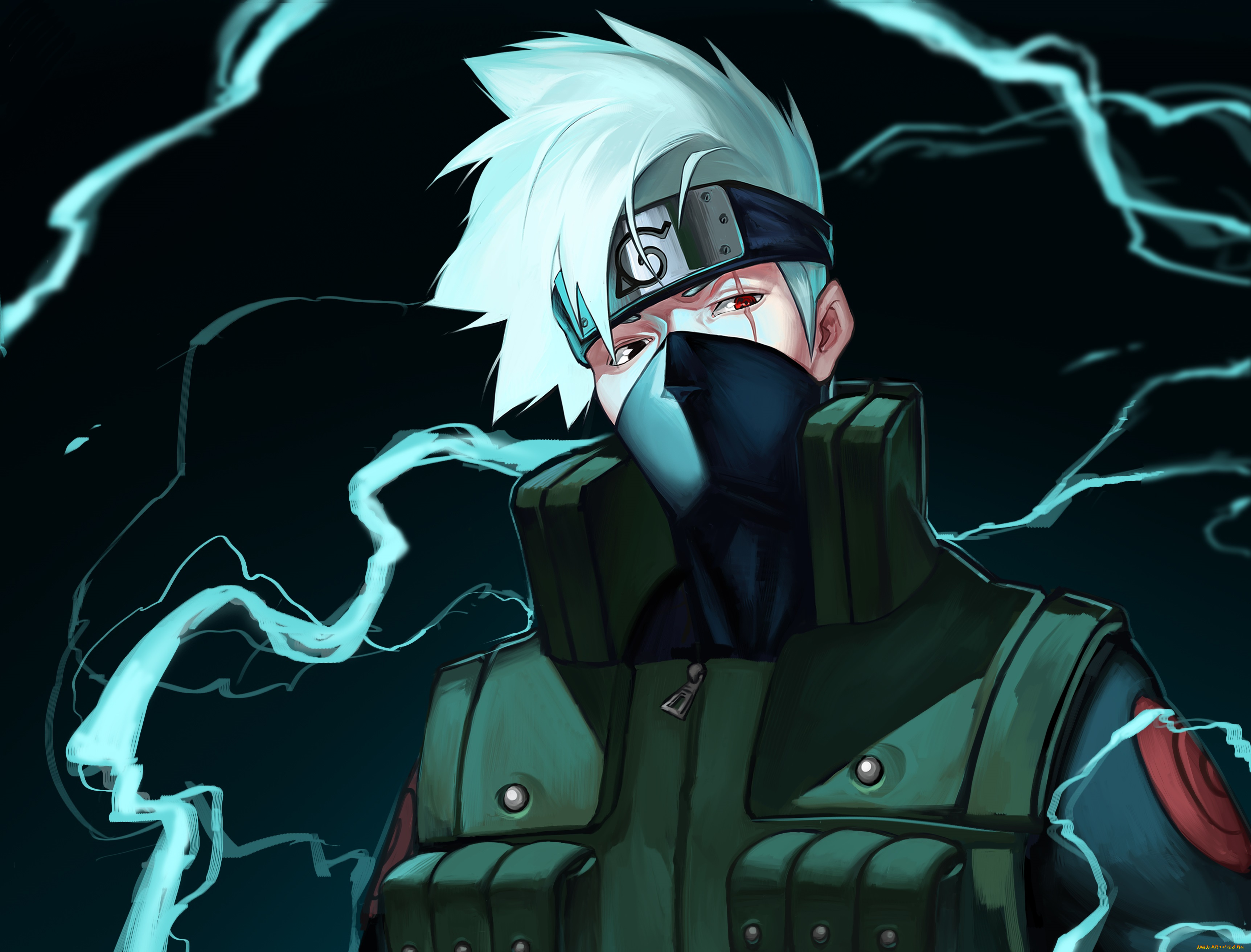 аниме, naruto, kakashi