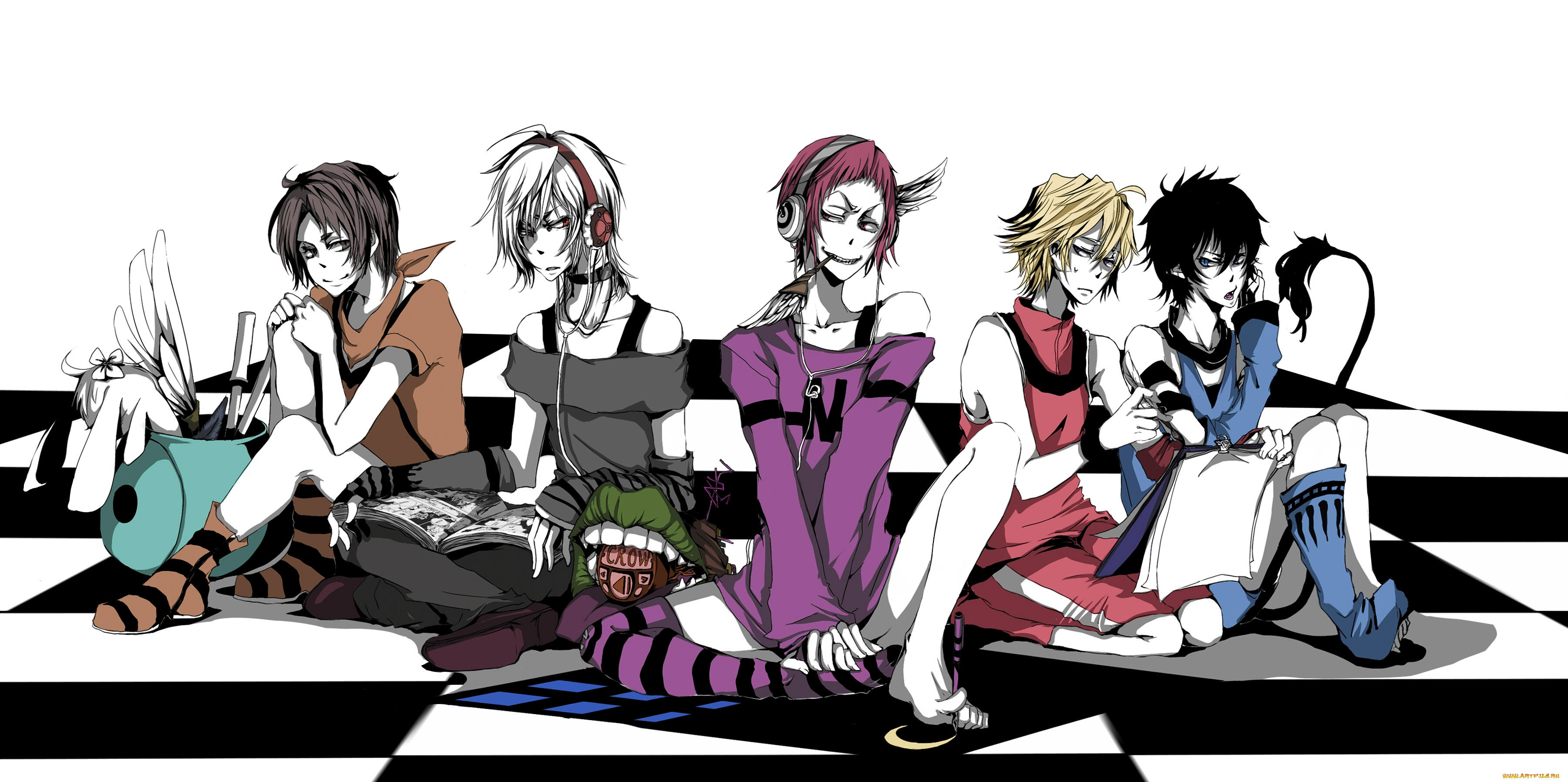 аниме, unknown, , другое, разные, персонажи