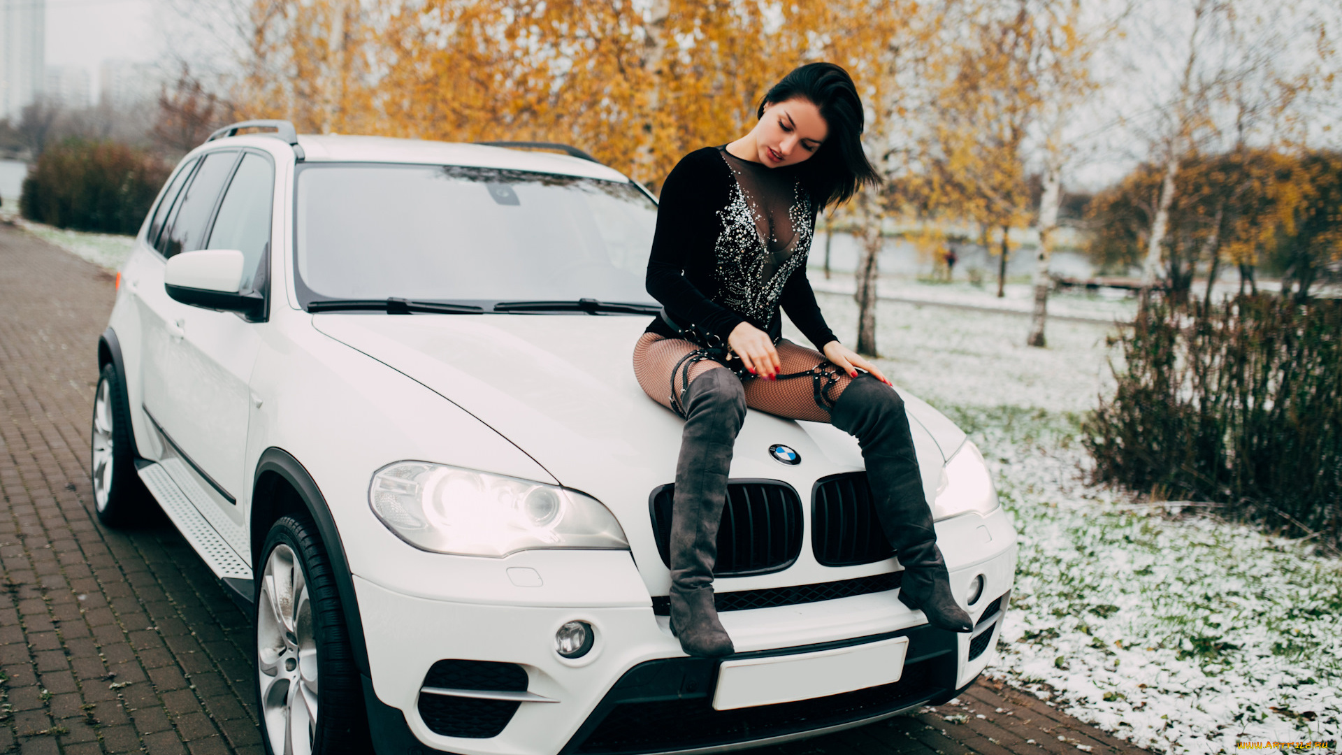 bmw, girl, автомобили, -авто, с, девушками, girl, bmw