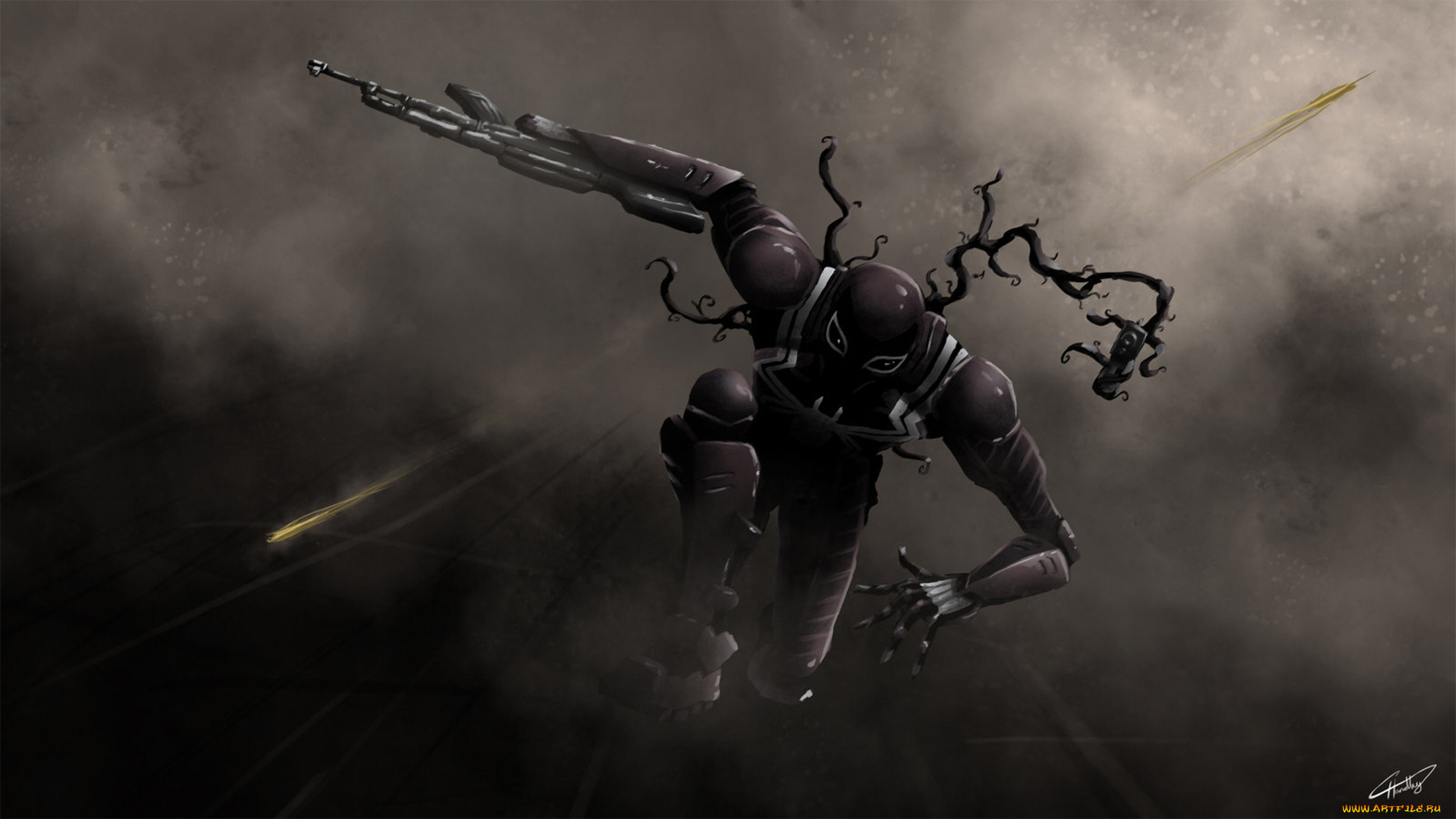 рисованное, комиксы, веном