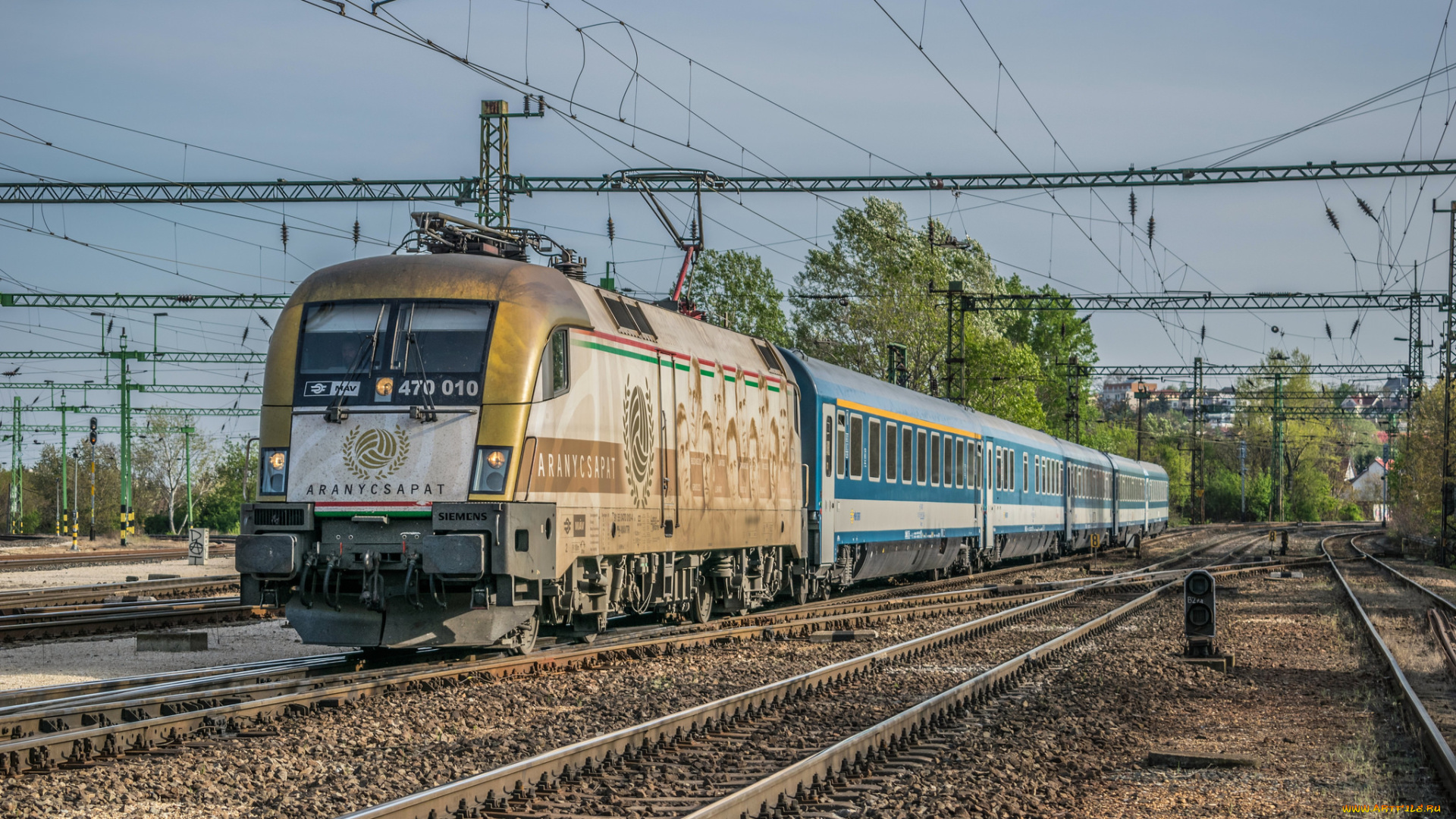 техника, электровозы, локомотив, состав