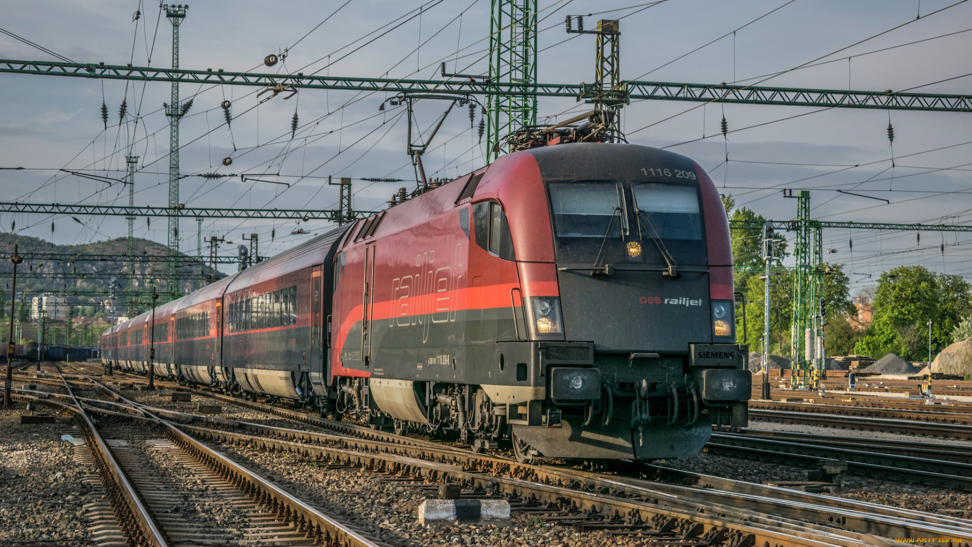 техника, электровозы, состав, локомотив