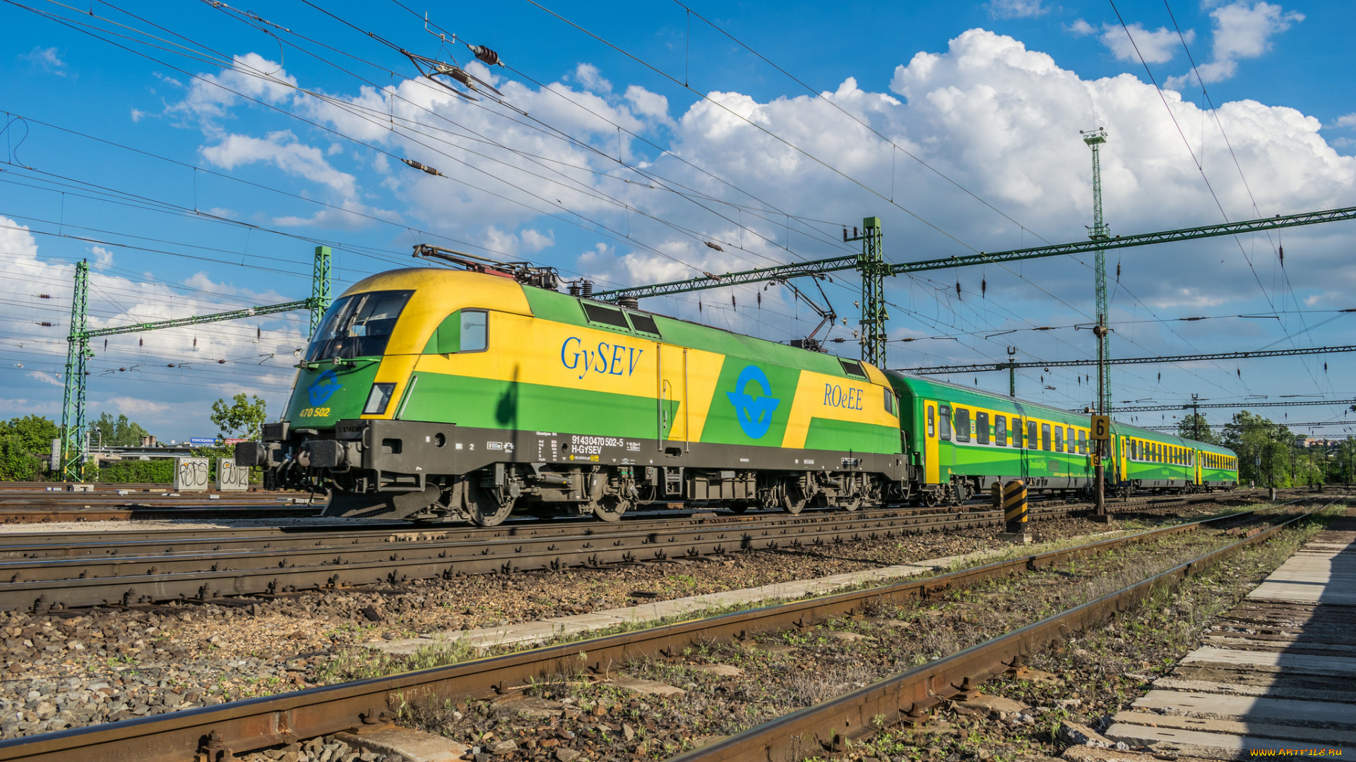 техника, электровозы, состав, локомотив