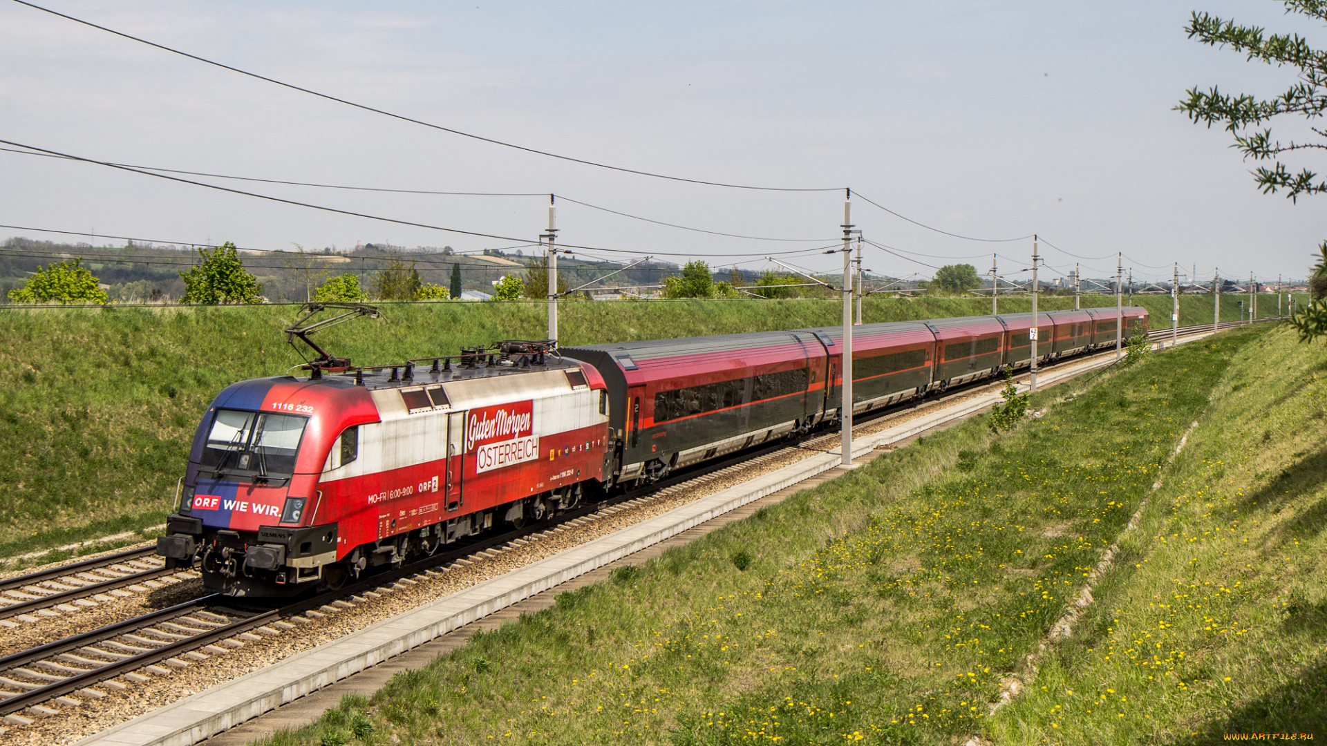 техника, электровозы, состав, локомотив