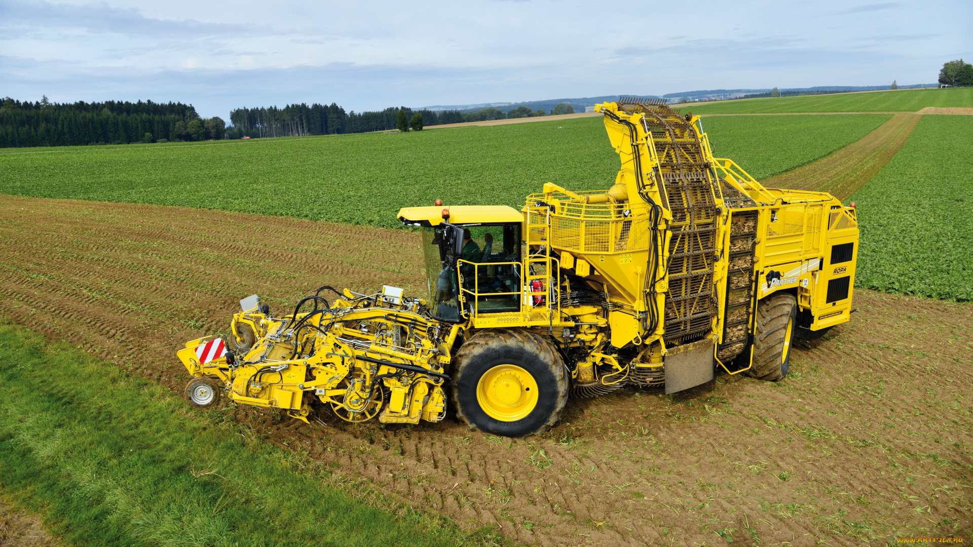 техника, комбайны, ropa