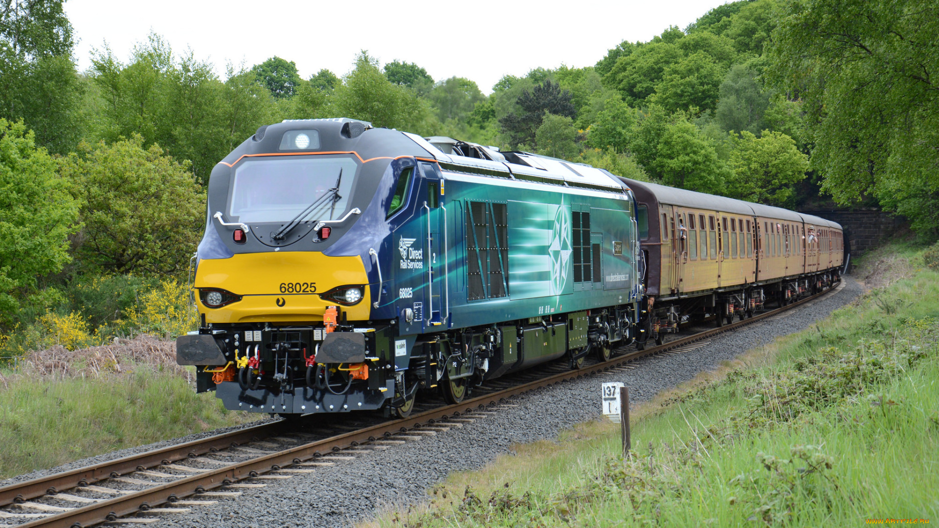 техника, поезда, локомотив, состав