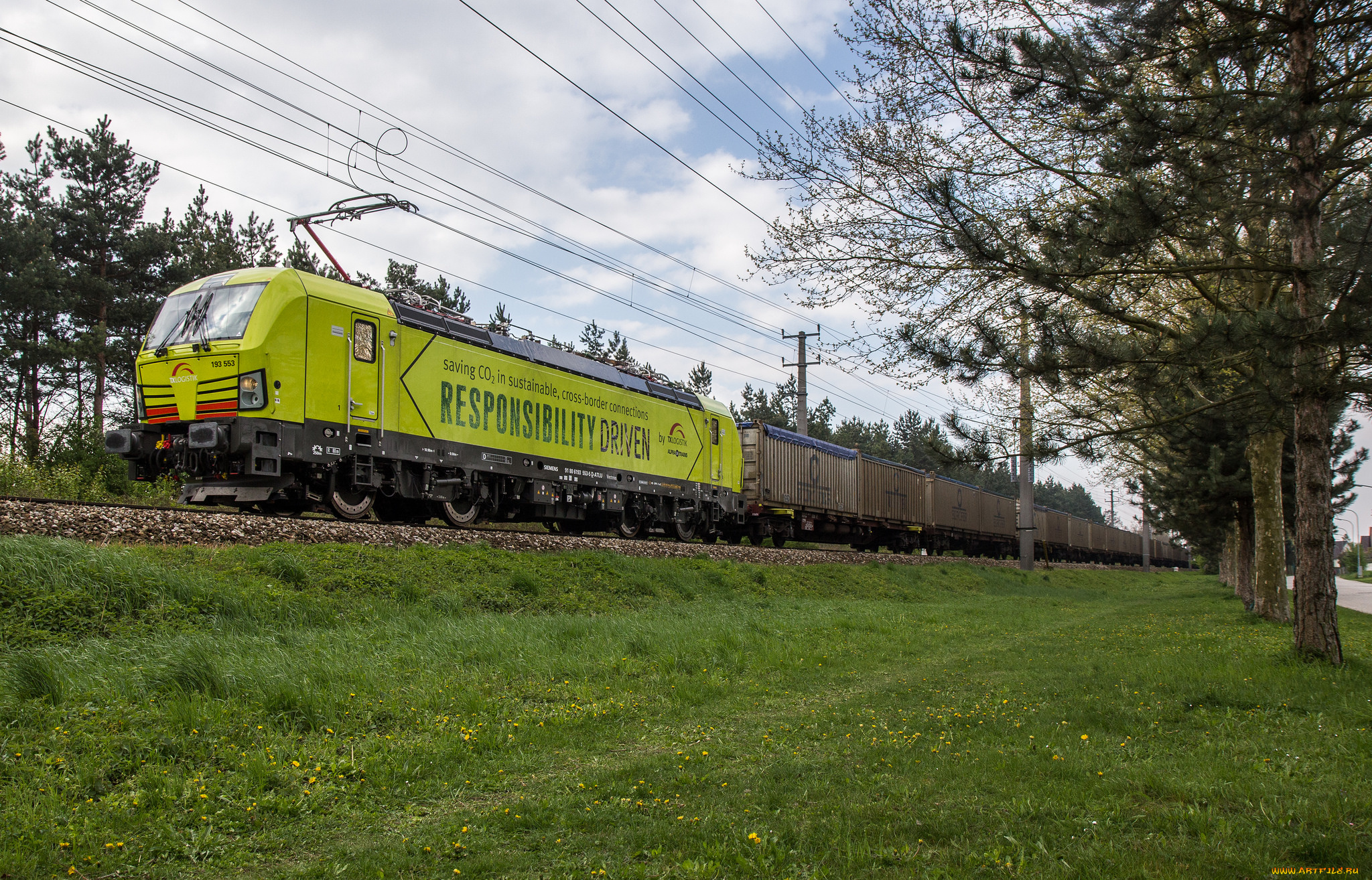 техника, электровозы, состав, локомотив