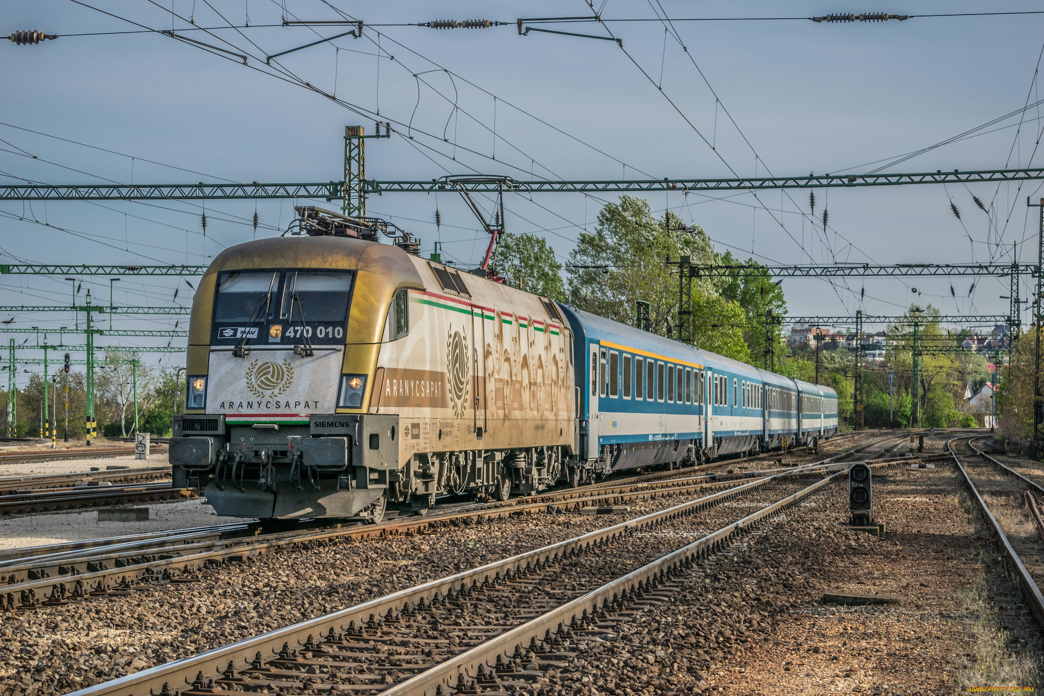 техника, электровозы, локомотив, состав