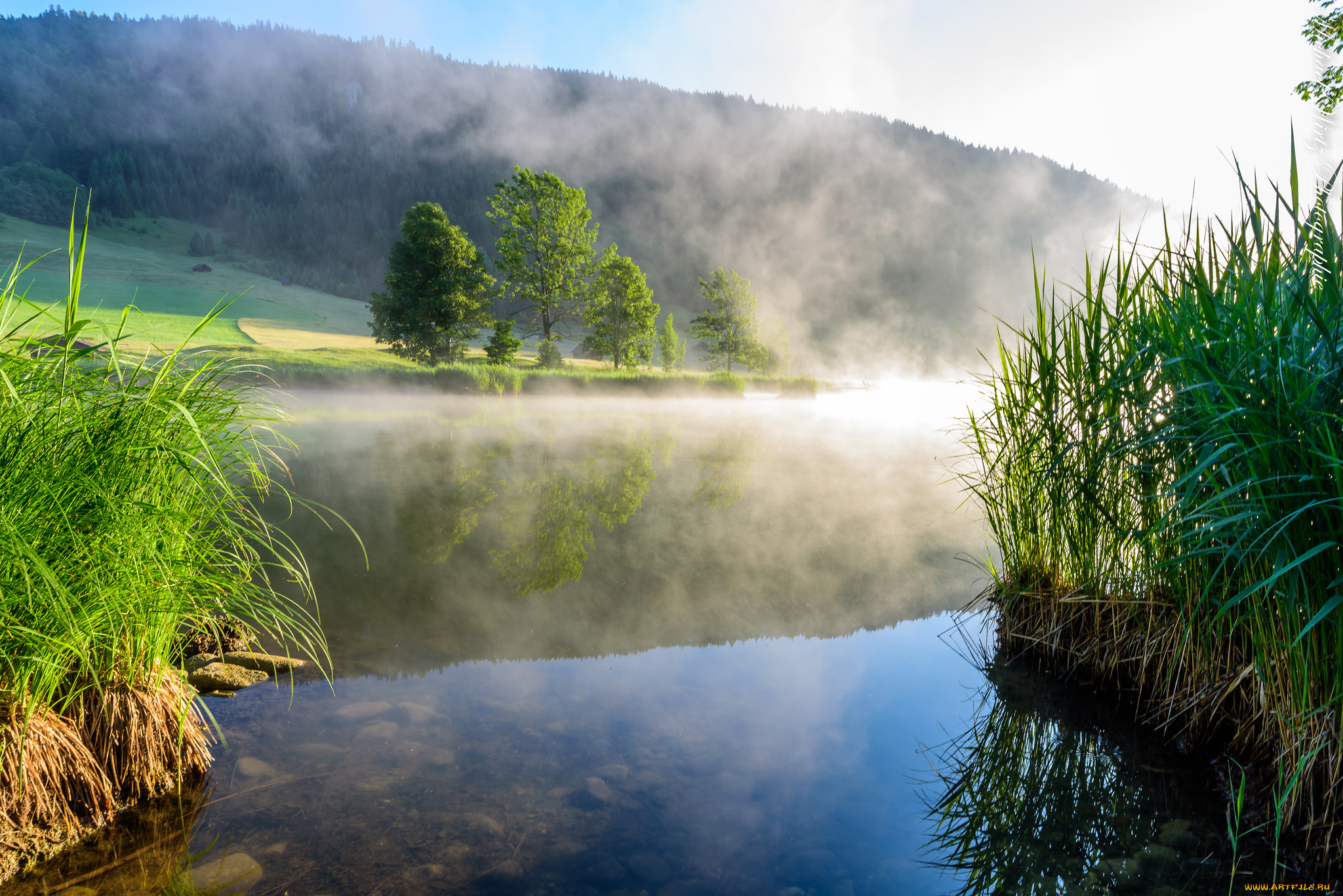 природа, реки, озера, простор