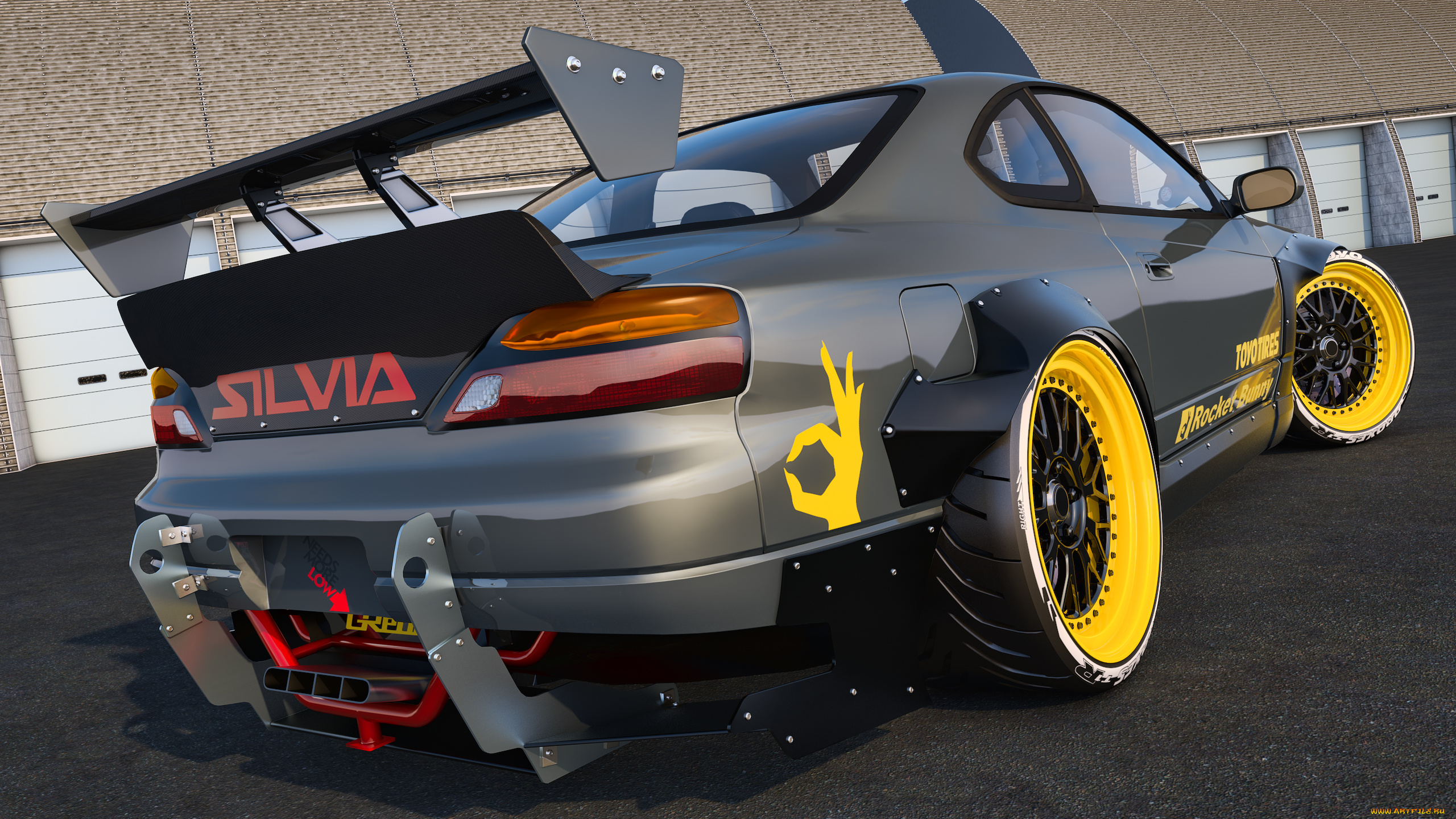 автомобили, 3д, автомобиль, фон