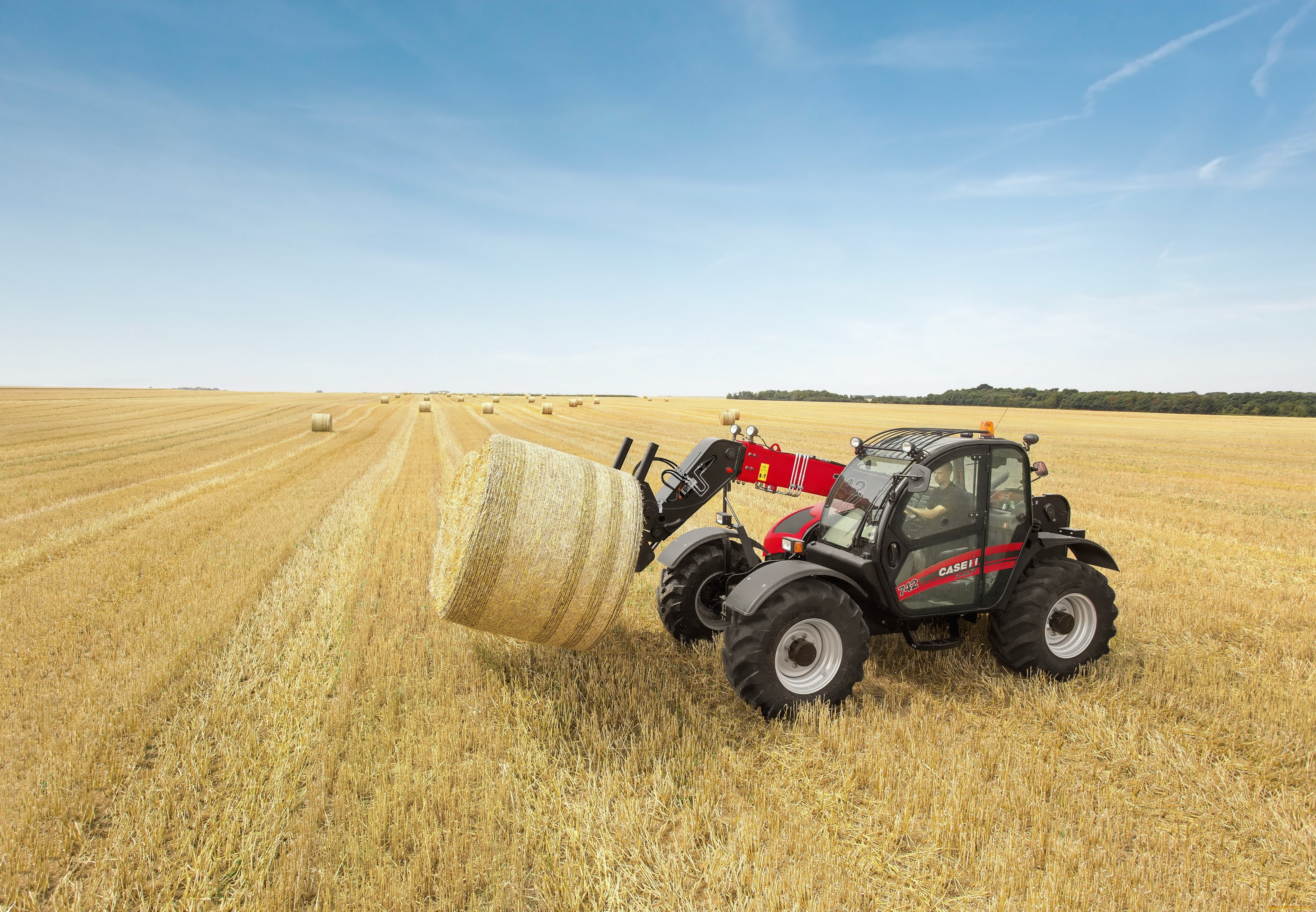 техника, фронтальные, погрузчики, case