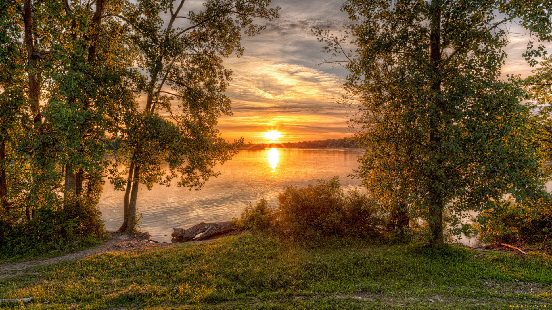 природа, восходы, закаты, простор