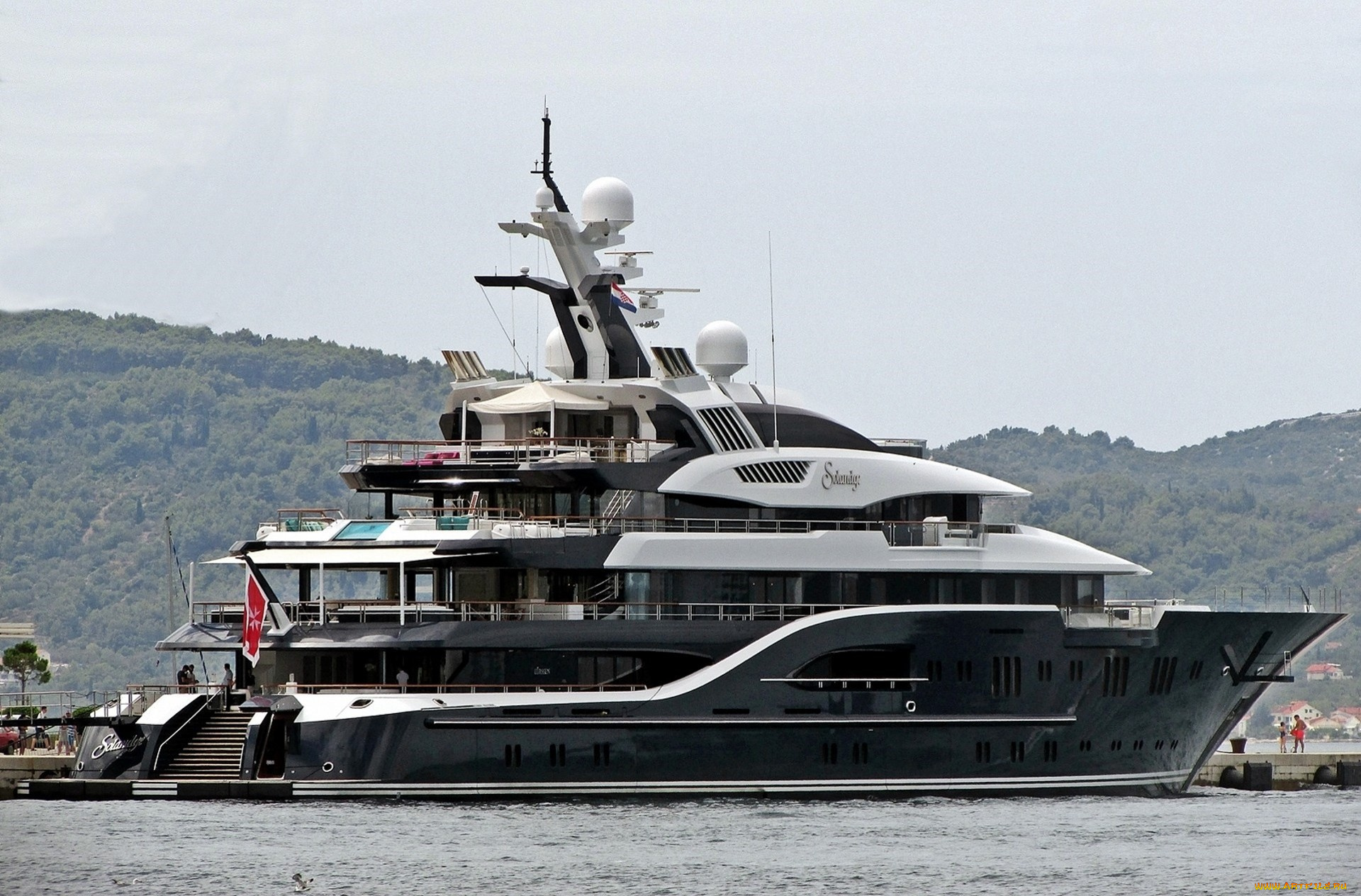 solandge, корабли, Яхты, суперяхта