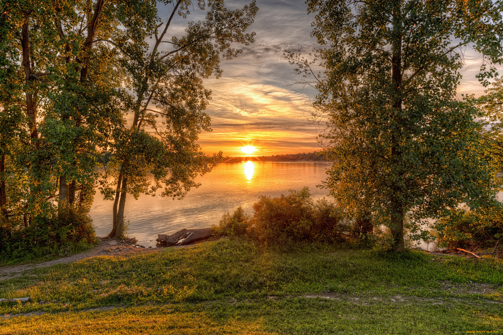 природа, восходы, закаты, простор