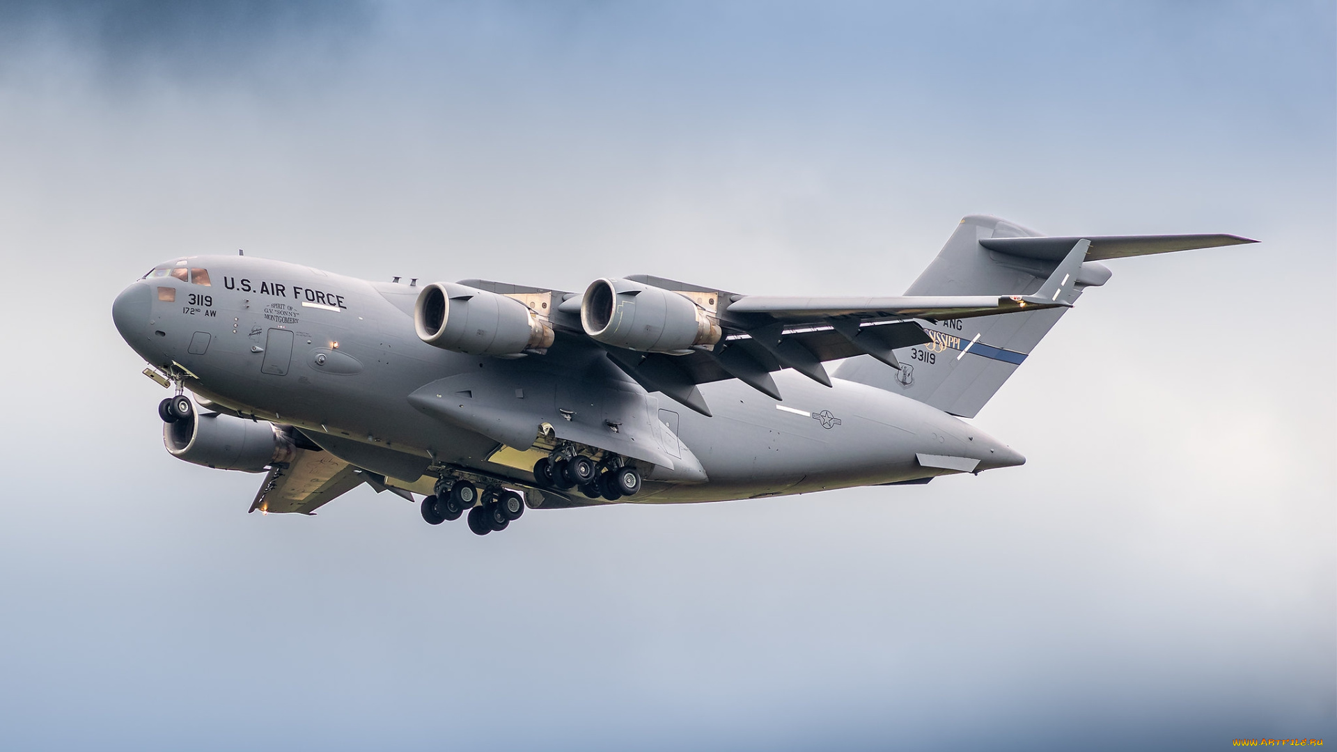 boeing-c17a, globemaster, iii, авиация, военно-транспортные, самолёты, вта
