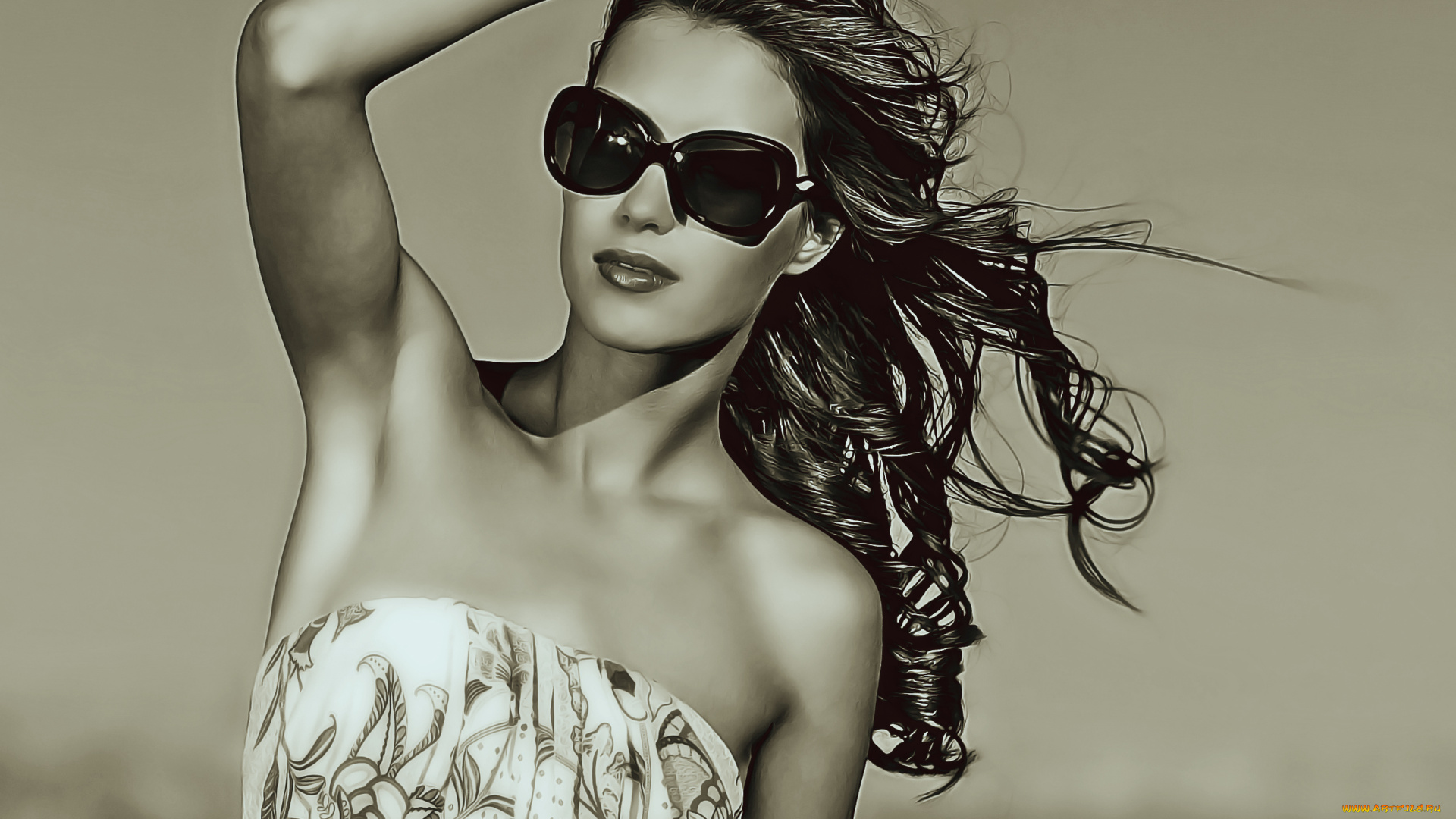 календари, компьютерный, дизайн, 2019, calendar, женщина, очки, девушка