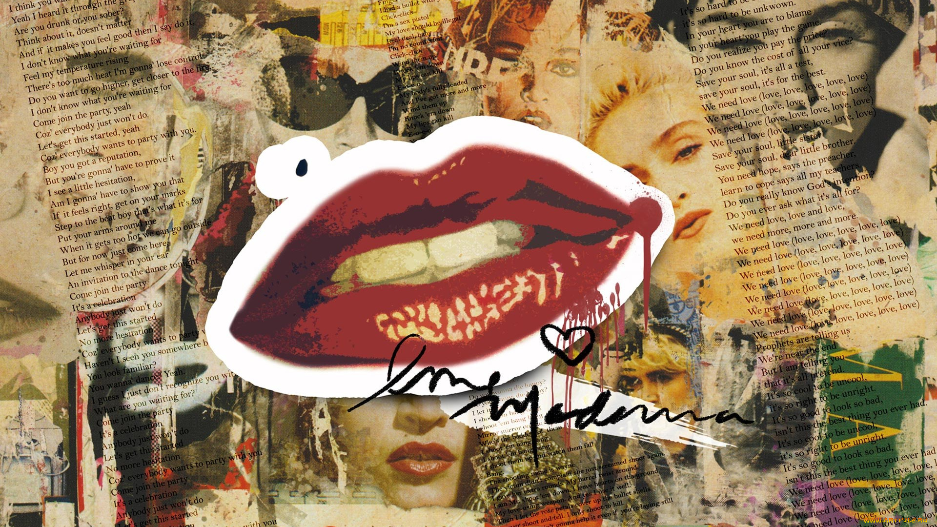 madonna, музыка, логотип