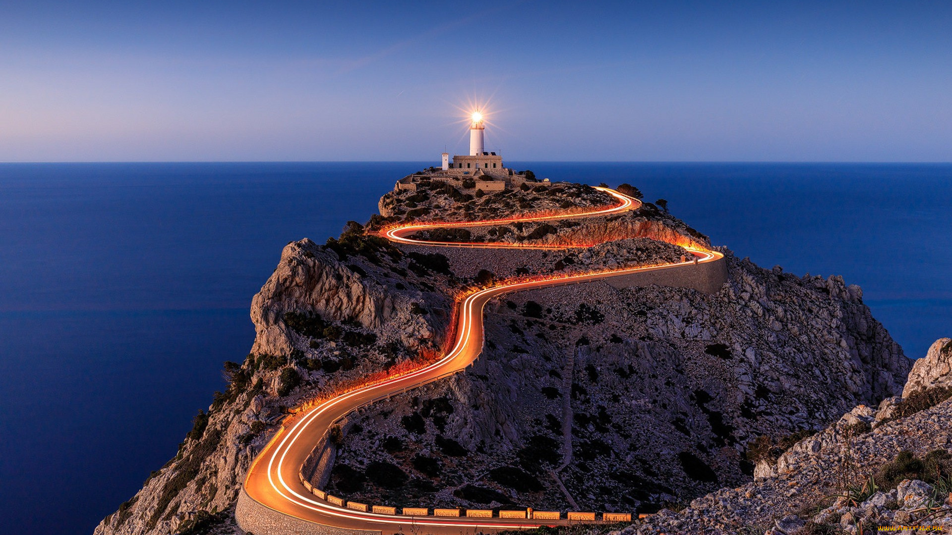 природа, маяки, простор