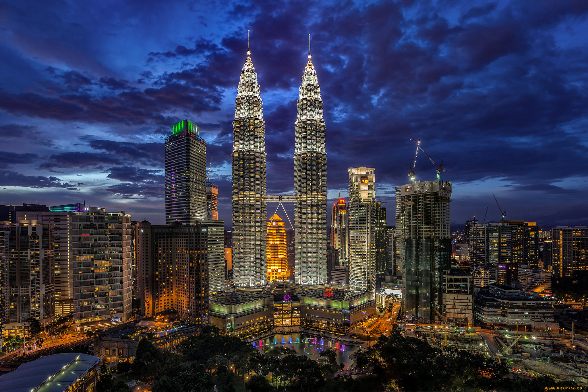 города, куала-лумпур, , малайзия, простор
