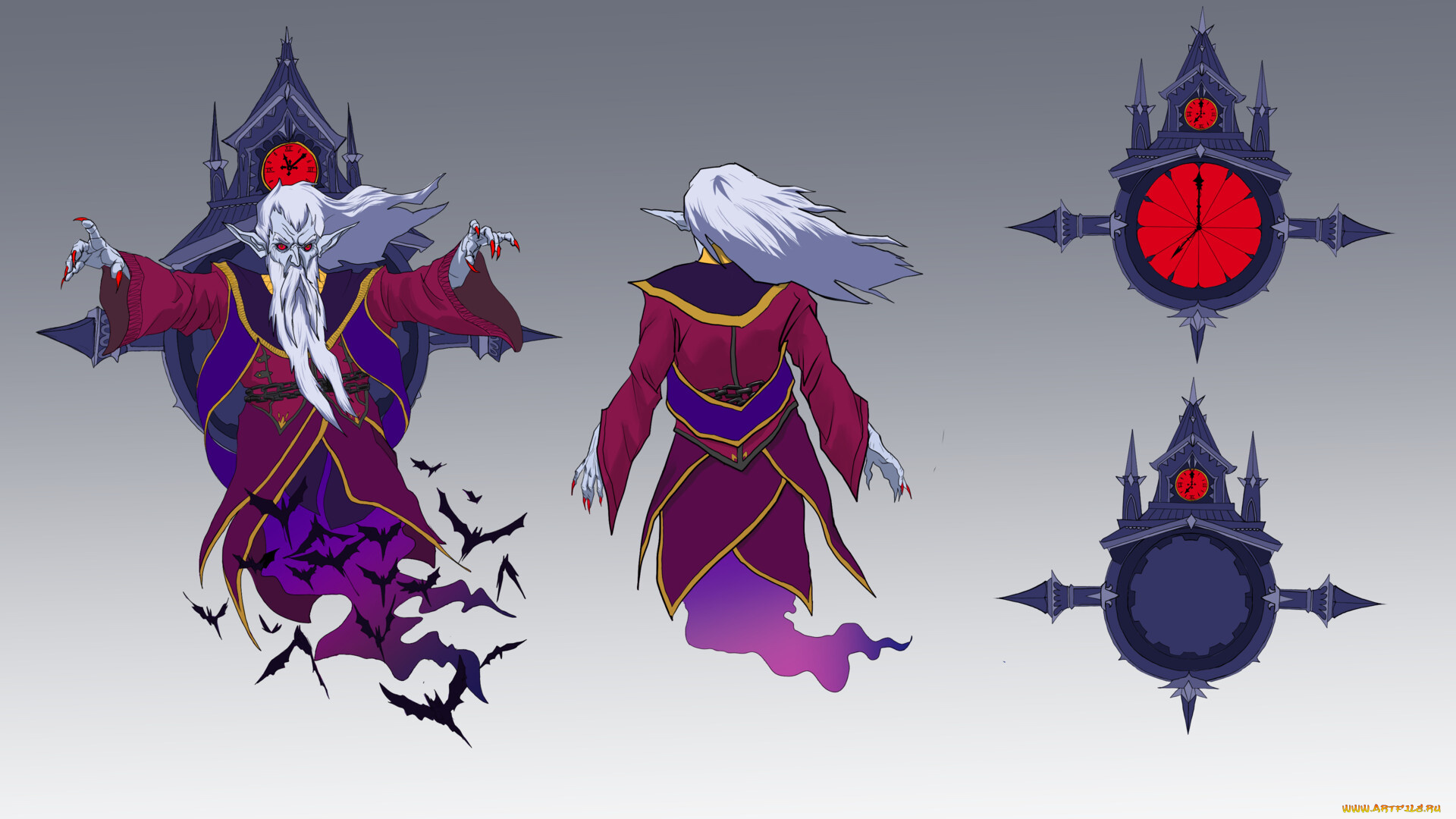 видео, игры, league, of, legends, часы, летучие, мыши, старик