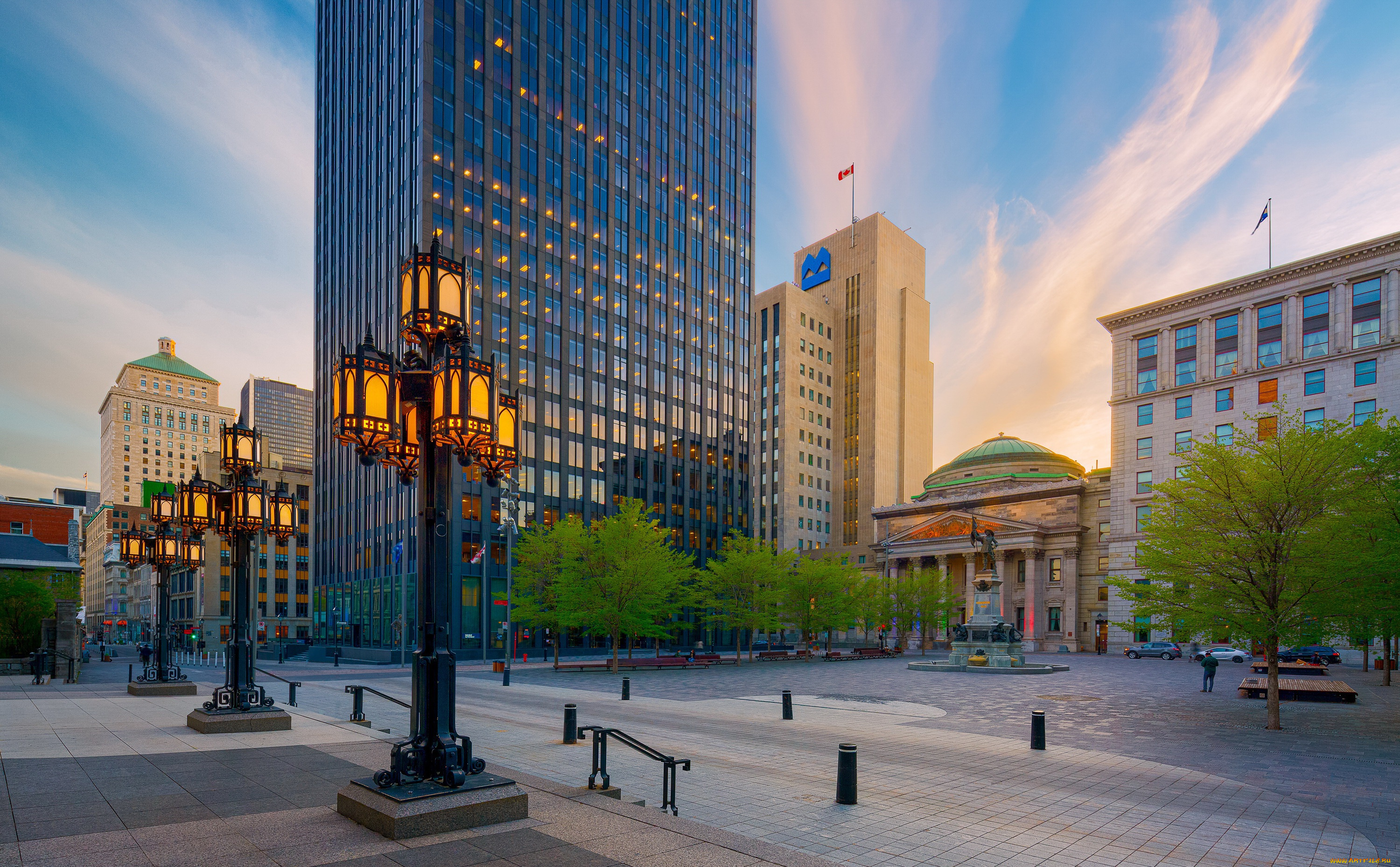 города, монреаль, , канада, монреаль, провинция, квебек, город, автор, yves, keroack