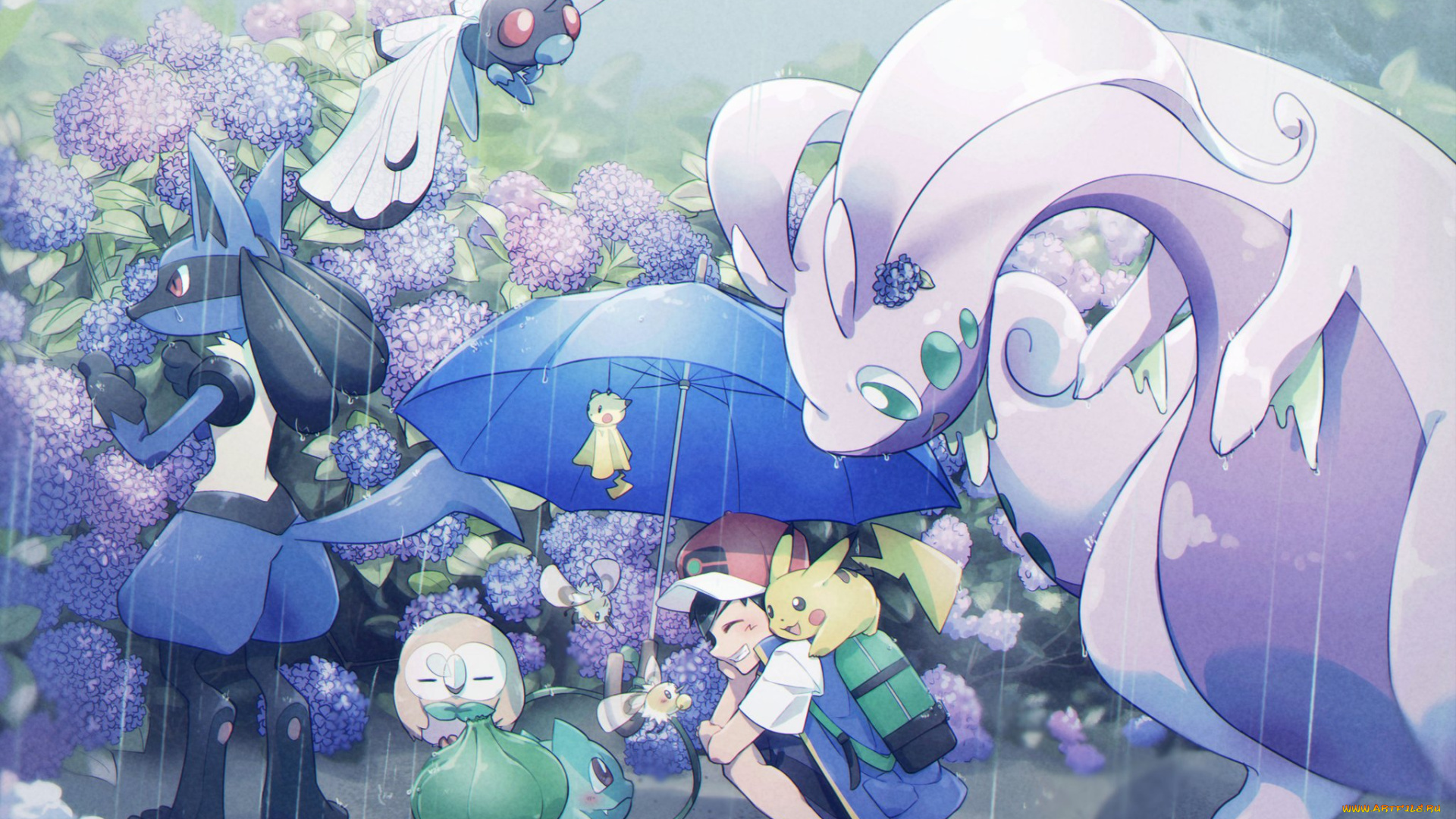 аниме, pokemon, покемон