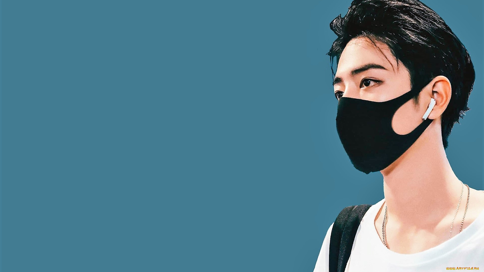 мужчины, xiao, zhan, актер, лицо, маска