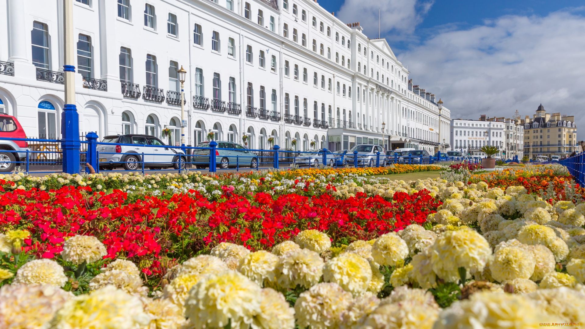 eastbourne, sussex, england, города, -, здания, , дома