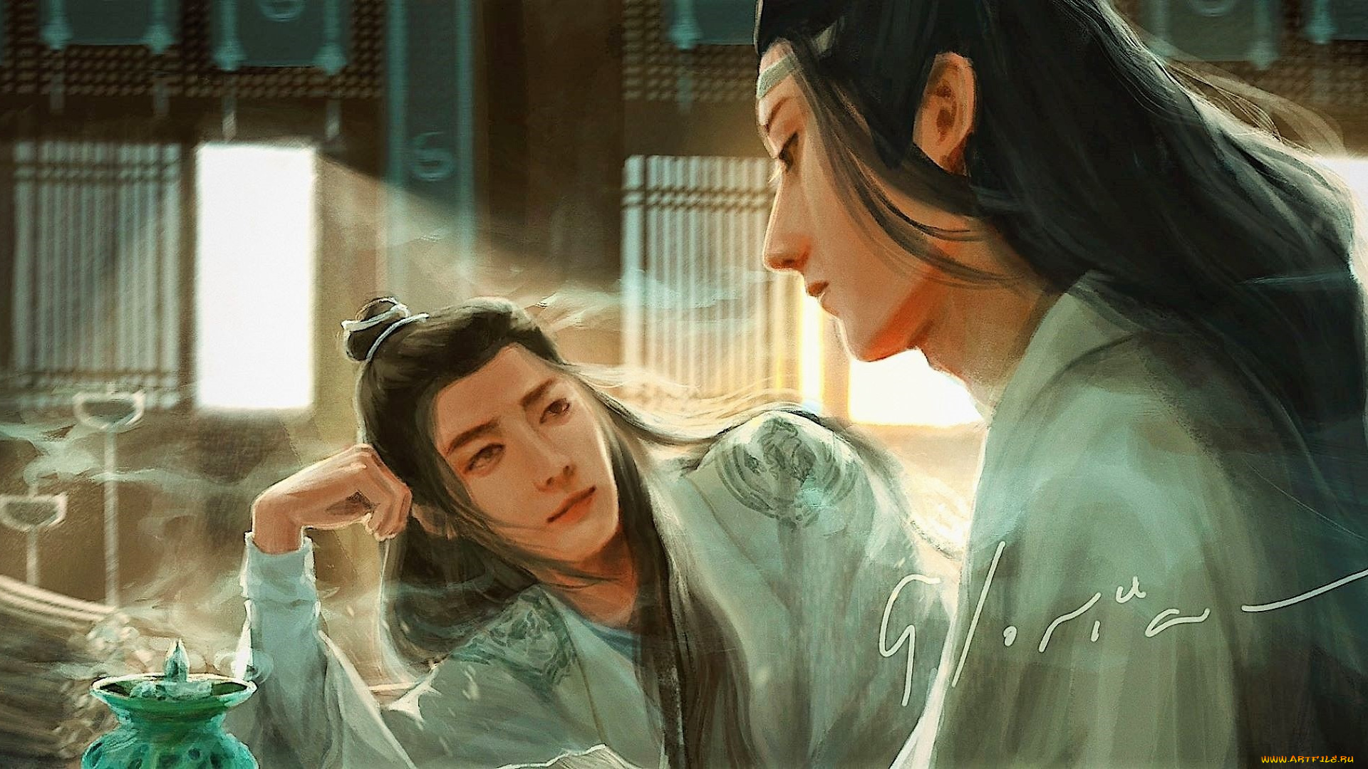 рисованное, кино, , мультфильмы, вэй, усянь, лань, ванцзи