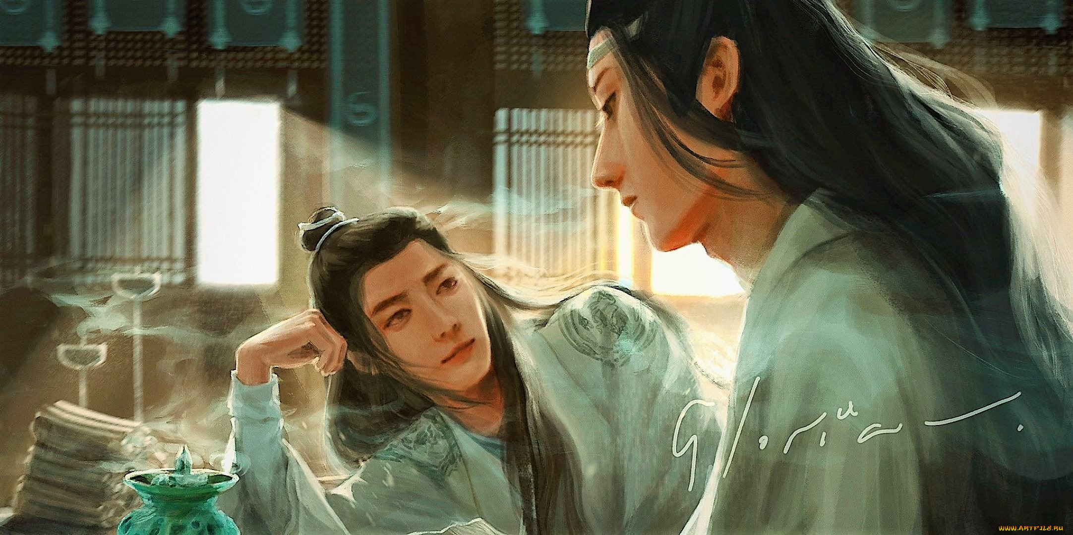 рисованное, кино, , мультфильмы, вэй, усянь, лань, ванцзи