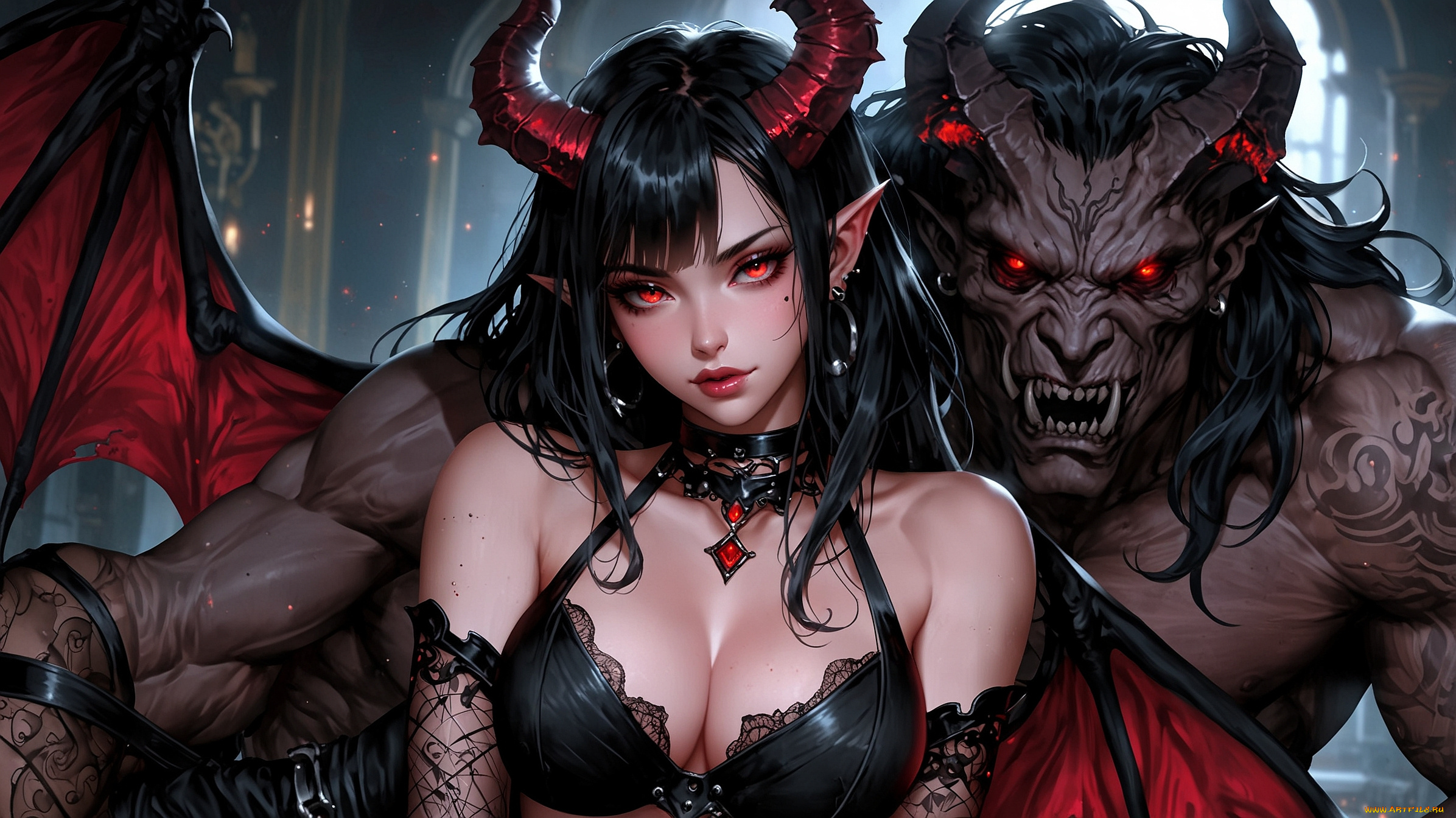 фэнтези, демоны