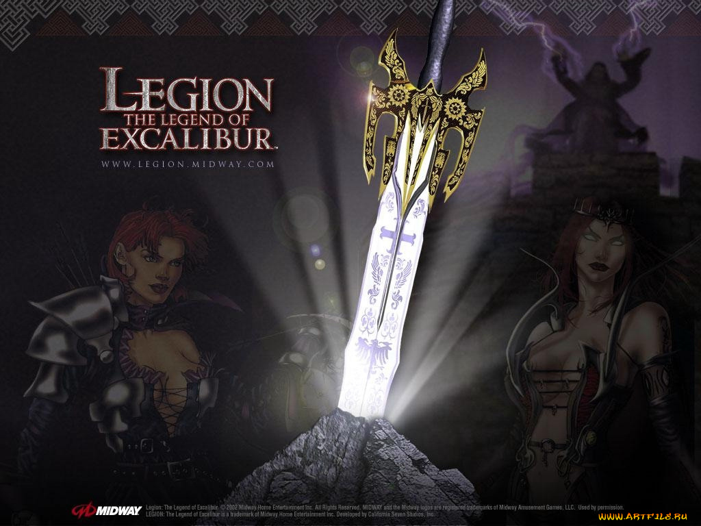 видео, игры, legion, the, legend, of, excalibur