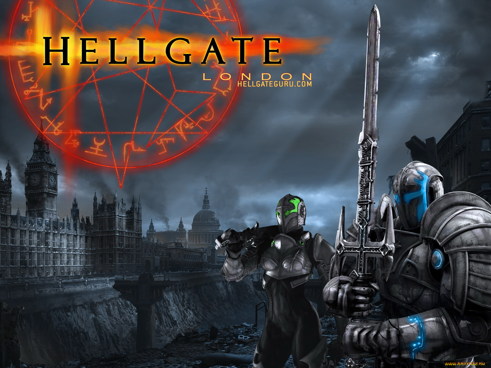 видео, игры, hellgate, london