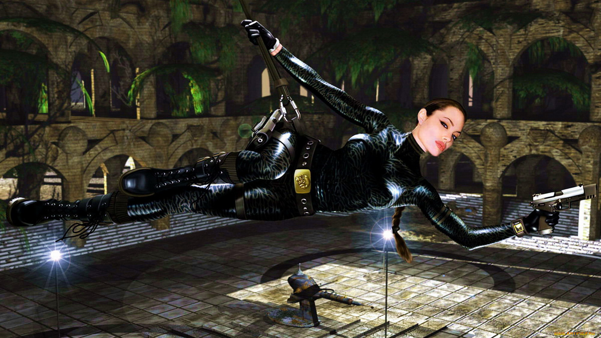 анжелина, 3д, графика