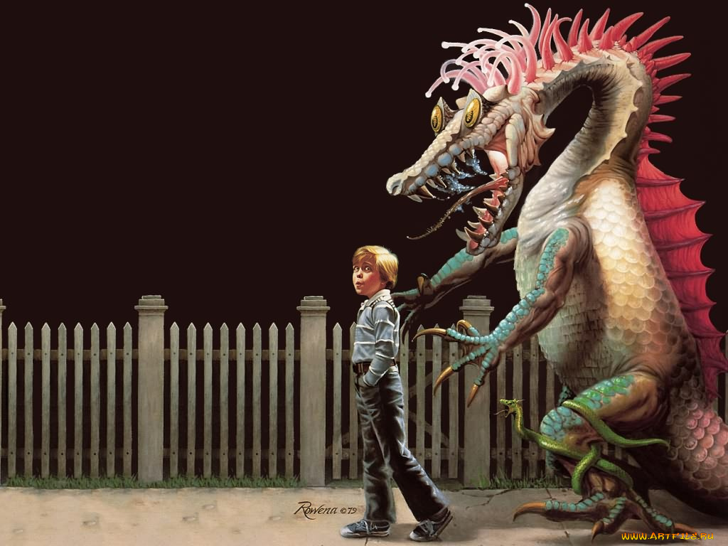 фэнтези, драконы